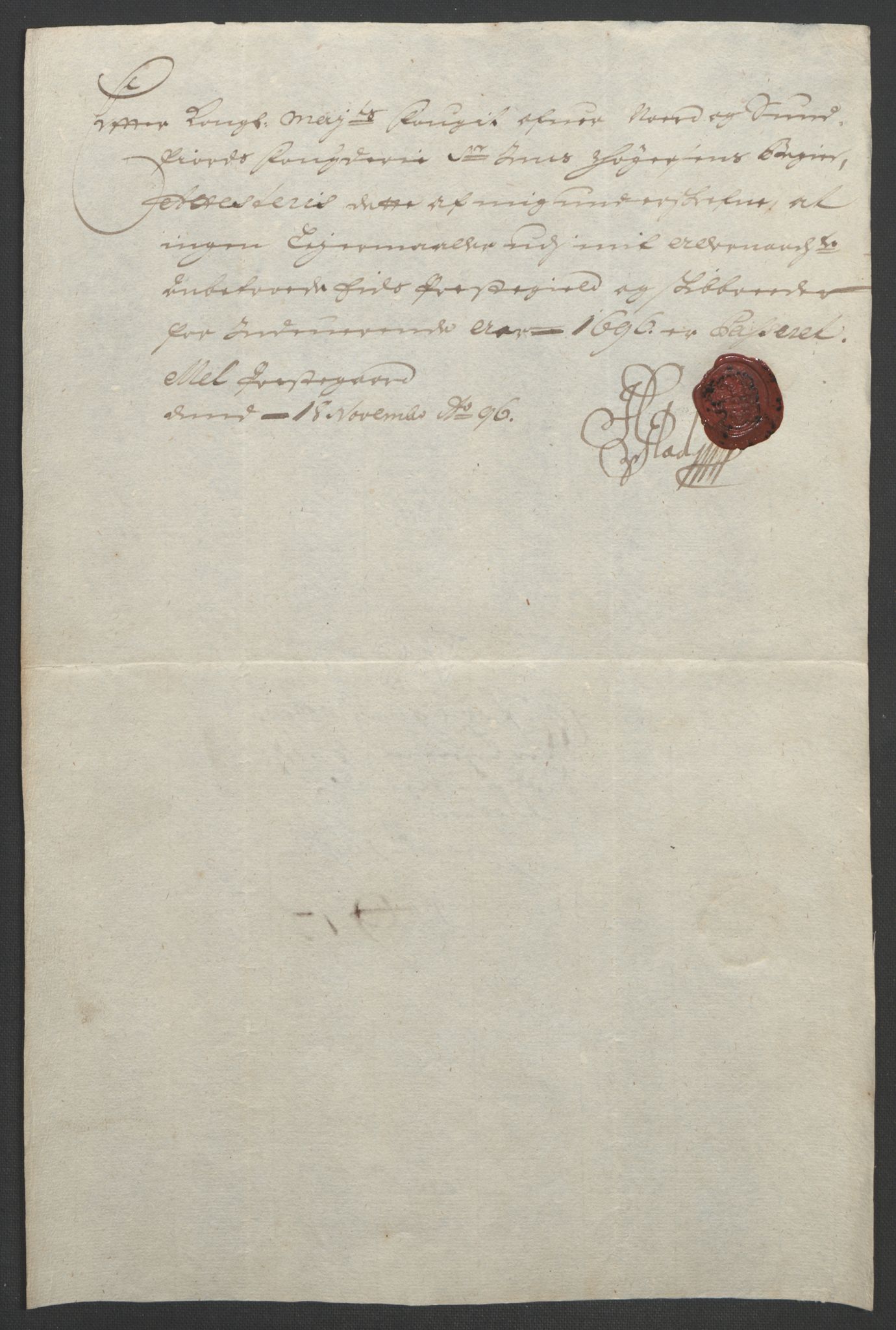 Rentekammeret inntil 1814, Reviderte regnskaper, Fogderegnskap, AV/RA-EA-4092/R53/L3422: Fogderegnskap Sunn- og Nordfjord, 1695-1696, p. 368