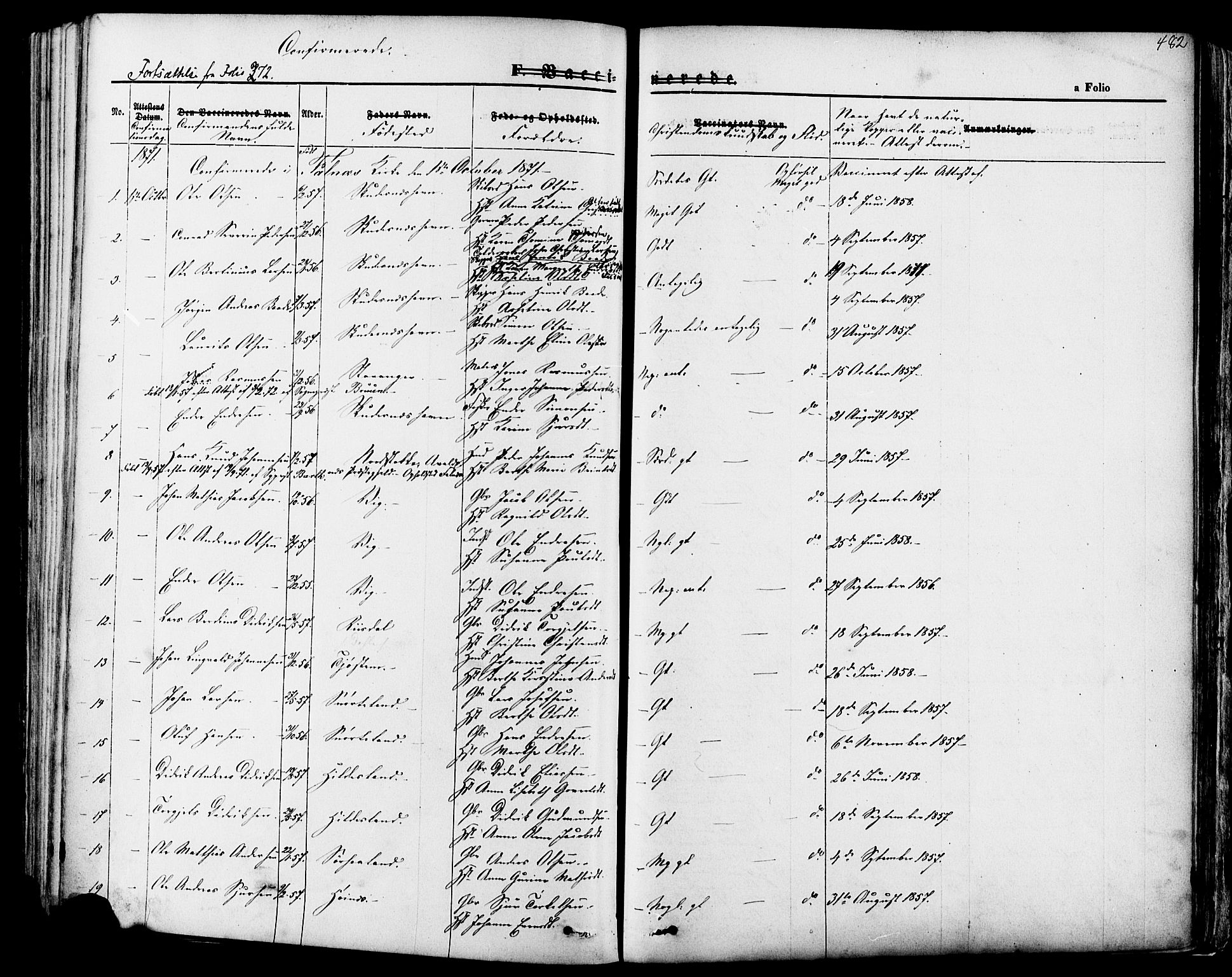 Skudenes sokneprestkontor, SAST/A -101849/H/Ha/Haa/L0006: Parish register (official) no. A 4, 1864-1881, p. 482