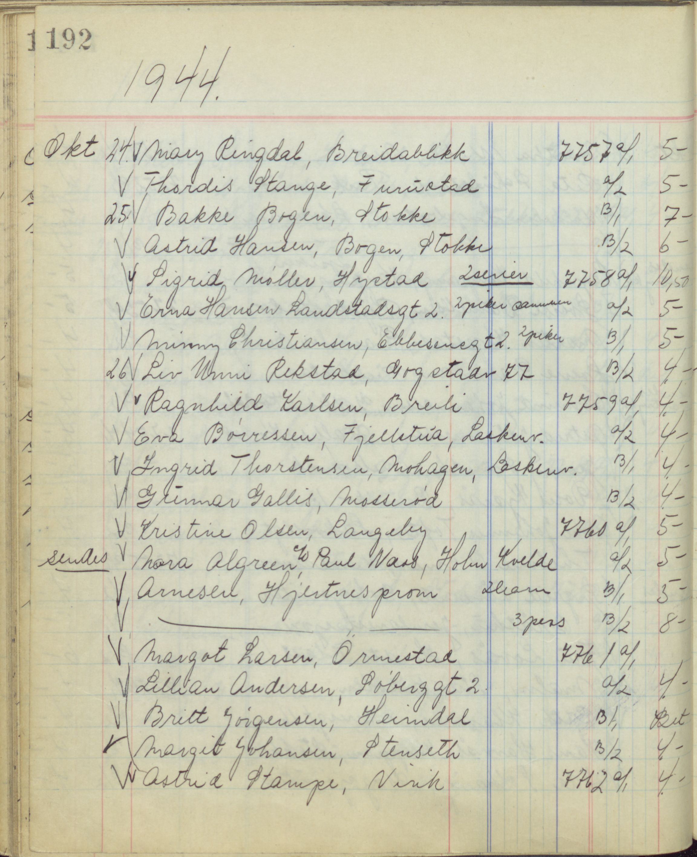 Pa 1494 - Jørgensen, Antonius. Fotograf, VEMU/A-2760/F/Fb, 1927-1984, p. 4361