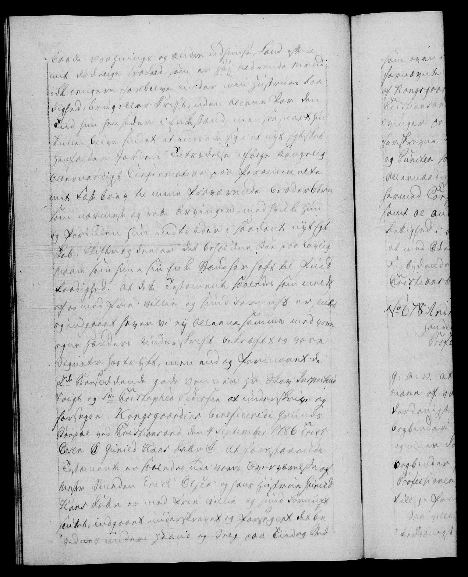 Danske Kanselli 1572-1799, RA/EA-3023/F/Fc/Fca/Fcaa/L0051: Norske registre, 1786-1787, p. 340b