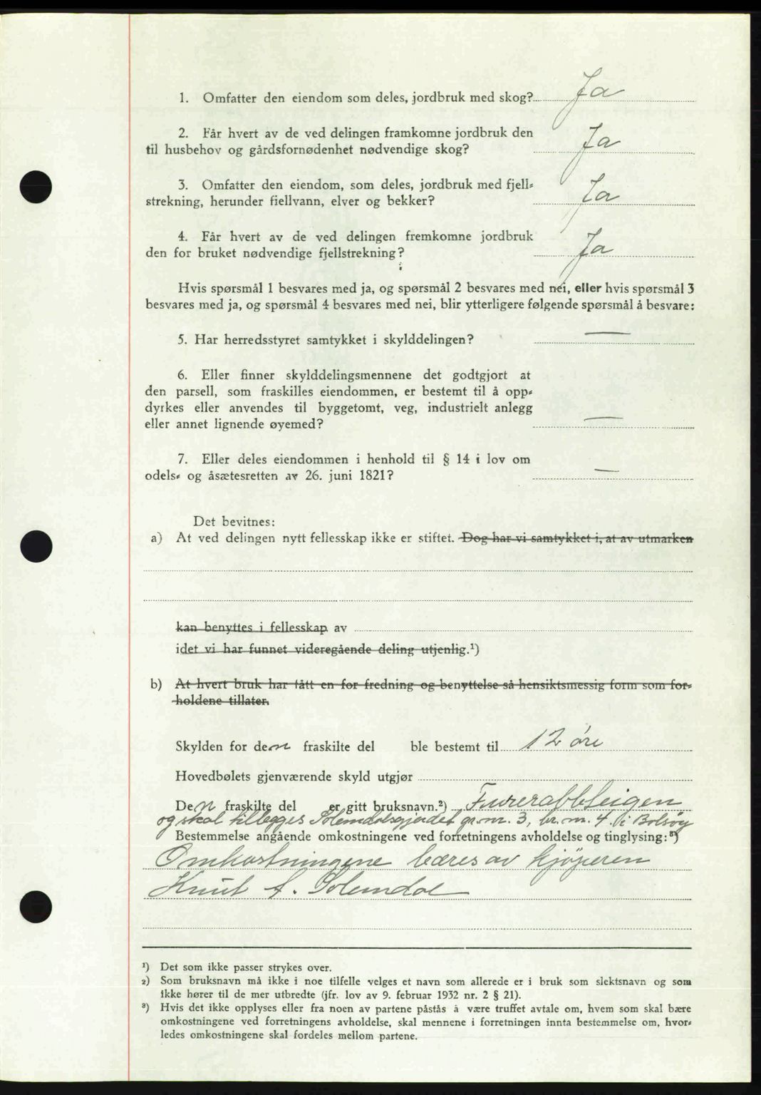 Romsdal sorenskriveri, AV/SAT-A-4149/1/2/2C: Mortgage book no. A21, 1946-1946, Diary no: : 2589/1946