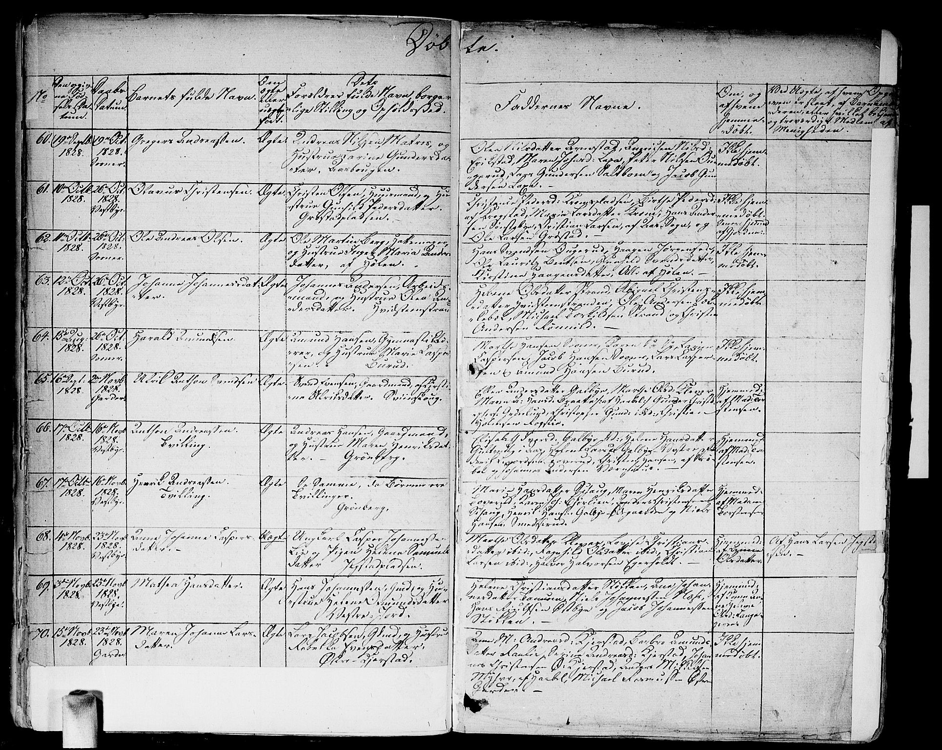 Vestby prestekontor Kirkebøker, AV/SAO-A-10893/F/Fa/L0006: Parish register (official) no. I 6, 1827-1849, p. 16