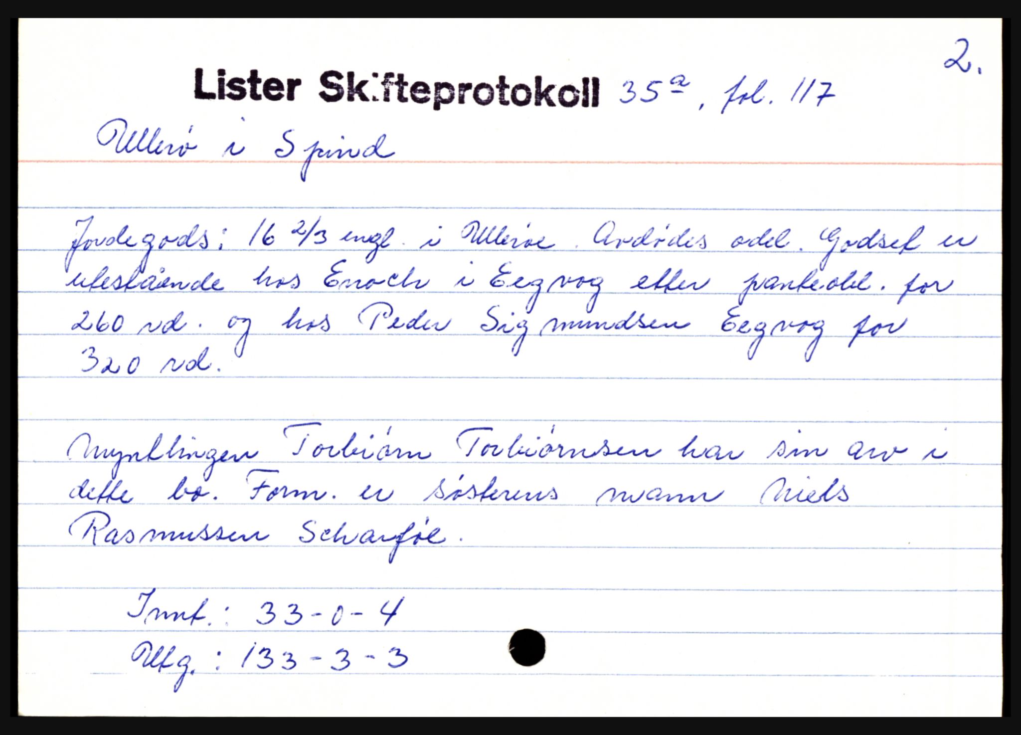 Lister sorenskriveri, AV/SAK-1221-0003/H, p. 40497
