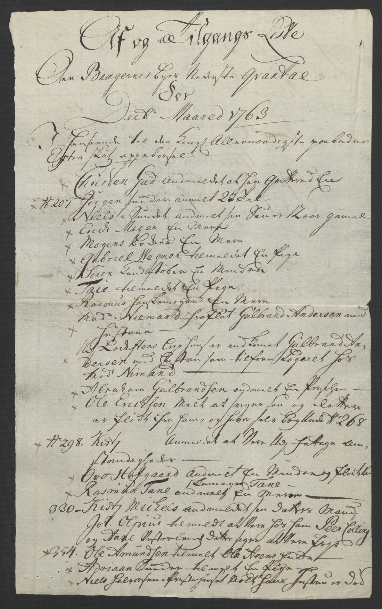 Rentekammeret inntil 1814, Reviderte regnskaper, Byregnskaper, AV/RA-EA-4066/R/Rf/L0119/0001: [F2] Kontribusjonsregnskap / Ekstraskatt, 1762-1767, p. 129