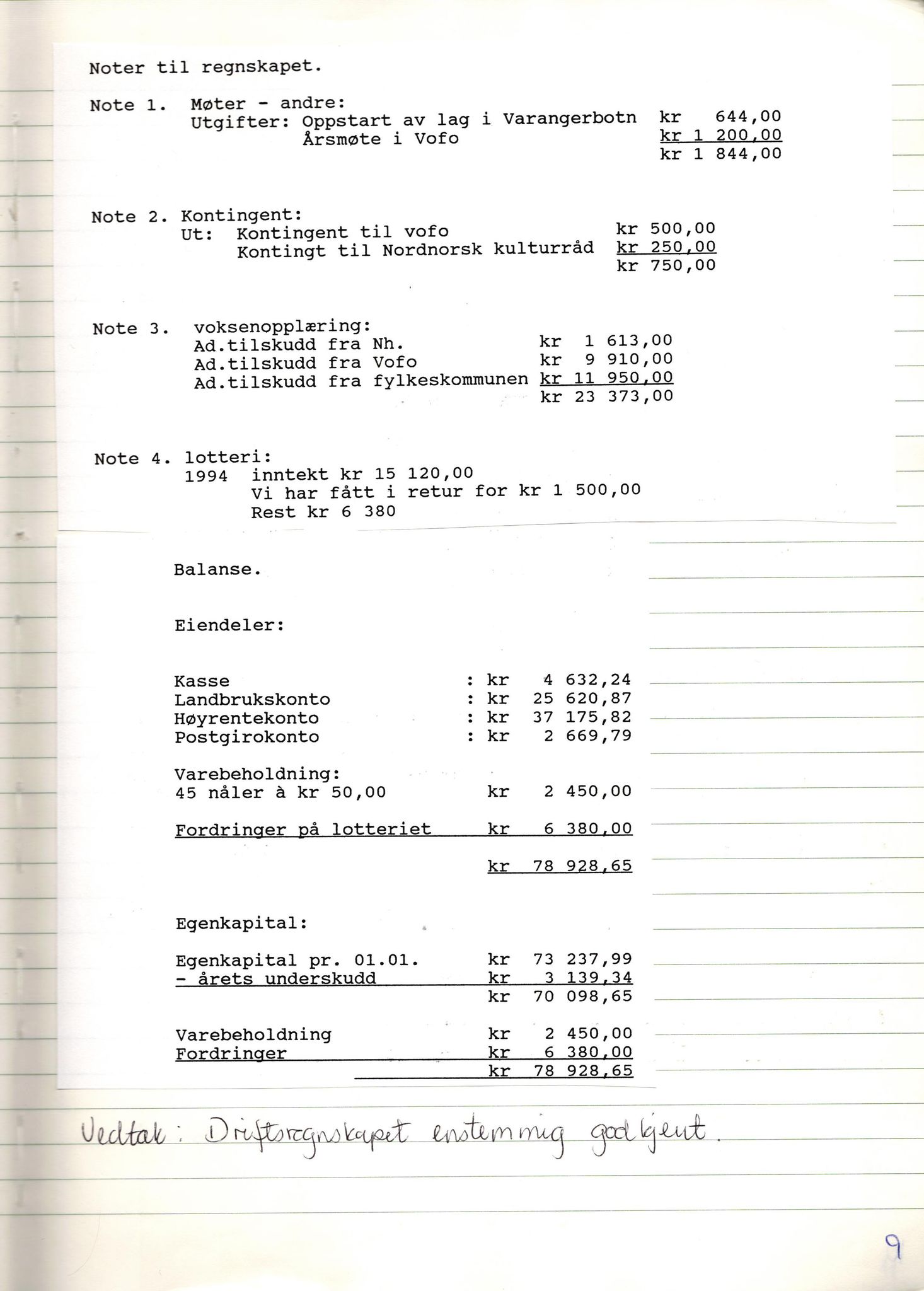 Finnmark Husflidslag, FMFB/A-1134/A/L0004: Møtebok, 1995-2000, p. 13