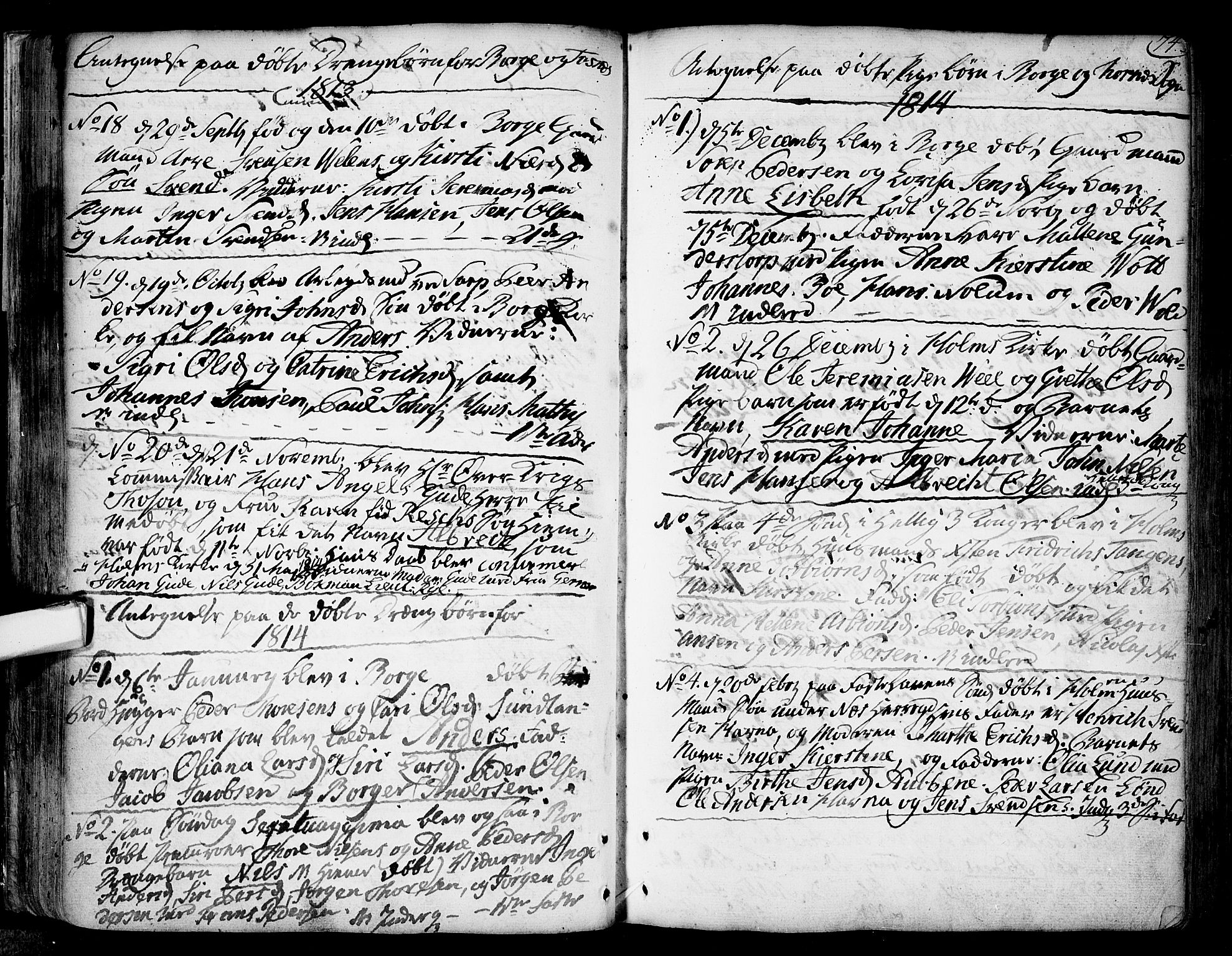 Borge prestekontor Kirkebøker, AV/SAO-A-10903/F/Fa/L0002: Parish register (official) no. I 2, 1791-1817, p. 74