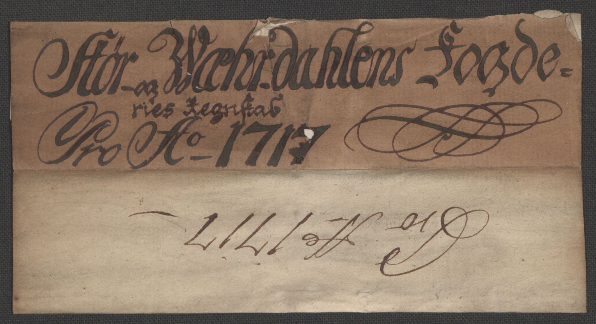 Rentekammeret inntil 1814, Reviderte regnskaper, Fogderegnskap, RA/EA-4092/R62/L4207: Fogderegnskap Stjørdal og Verdal, 1717, p. 3