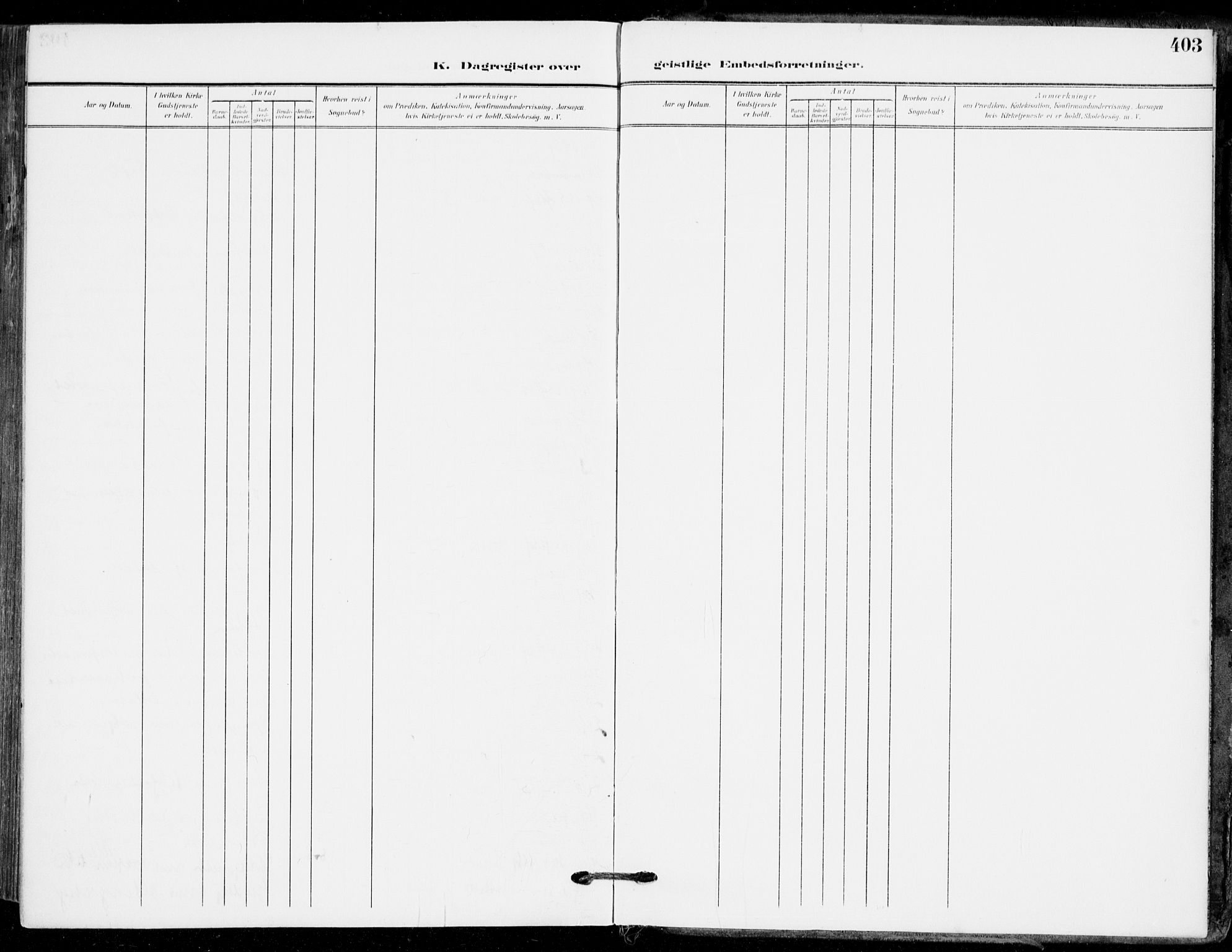 Sande Kirkebøker, AV/SAKO-A-53/F/Fa/L0008: Parish register (official) no. 8, 1904-1921, p. 403
