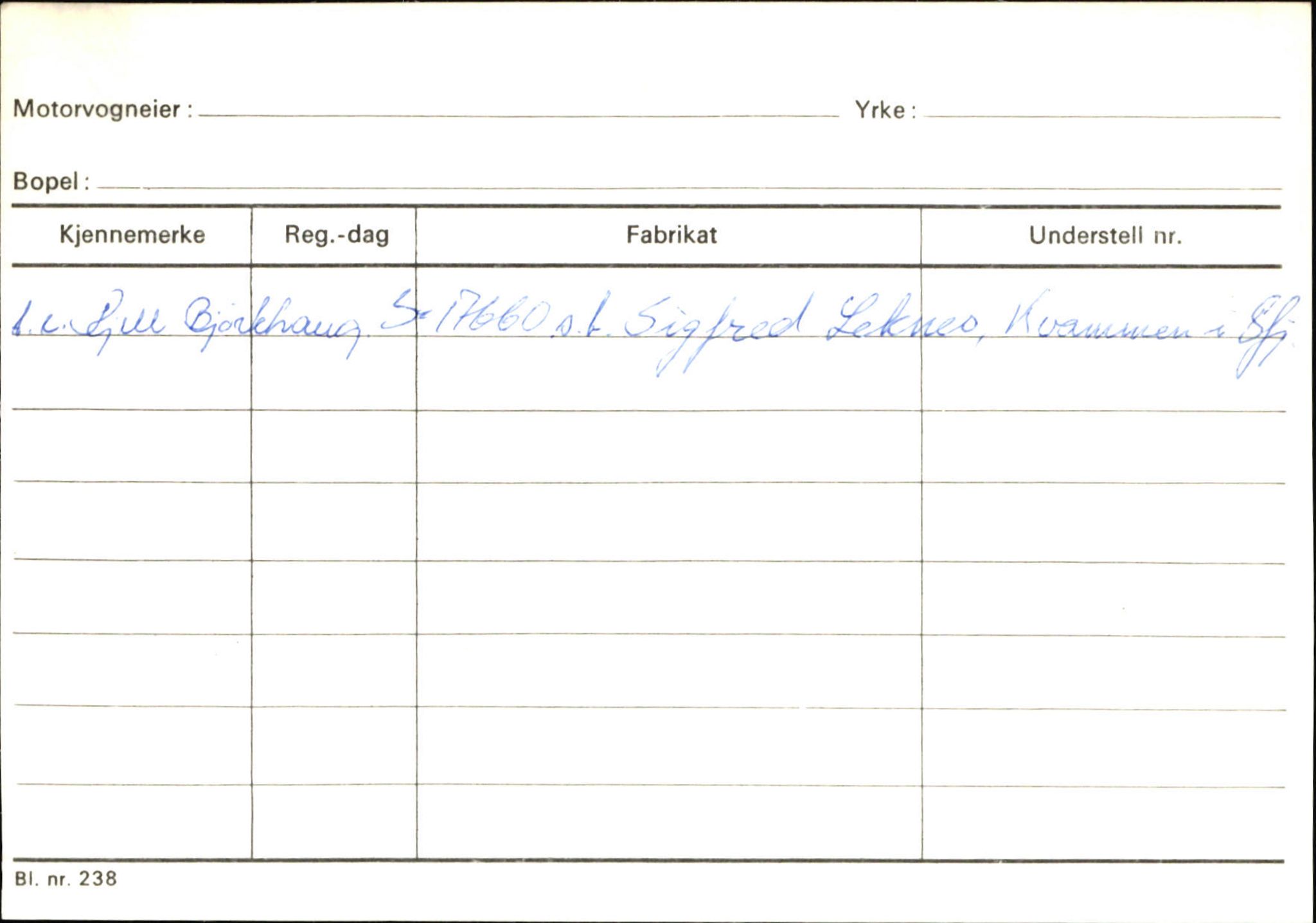 Statens vegvesen, Sogn og Fjordane vegkontor, AV/SAB-A-5301/4/F/L0126: Eigarregister Fjaler M-Å. Leikanger A-Å, 1945-1975, p. 2
