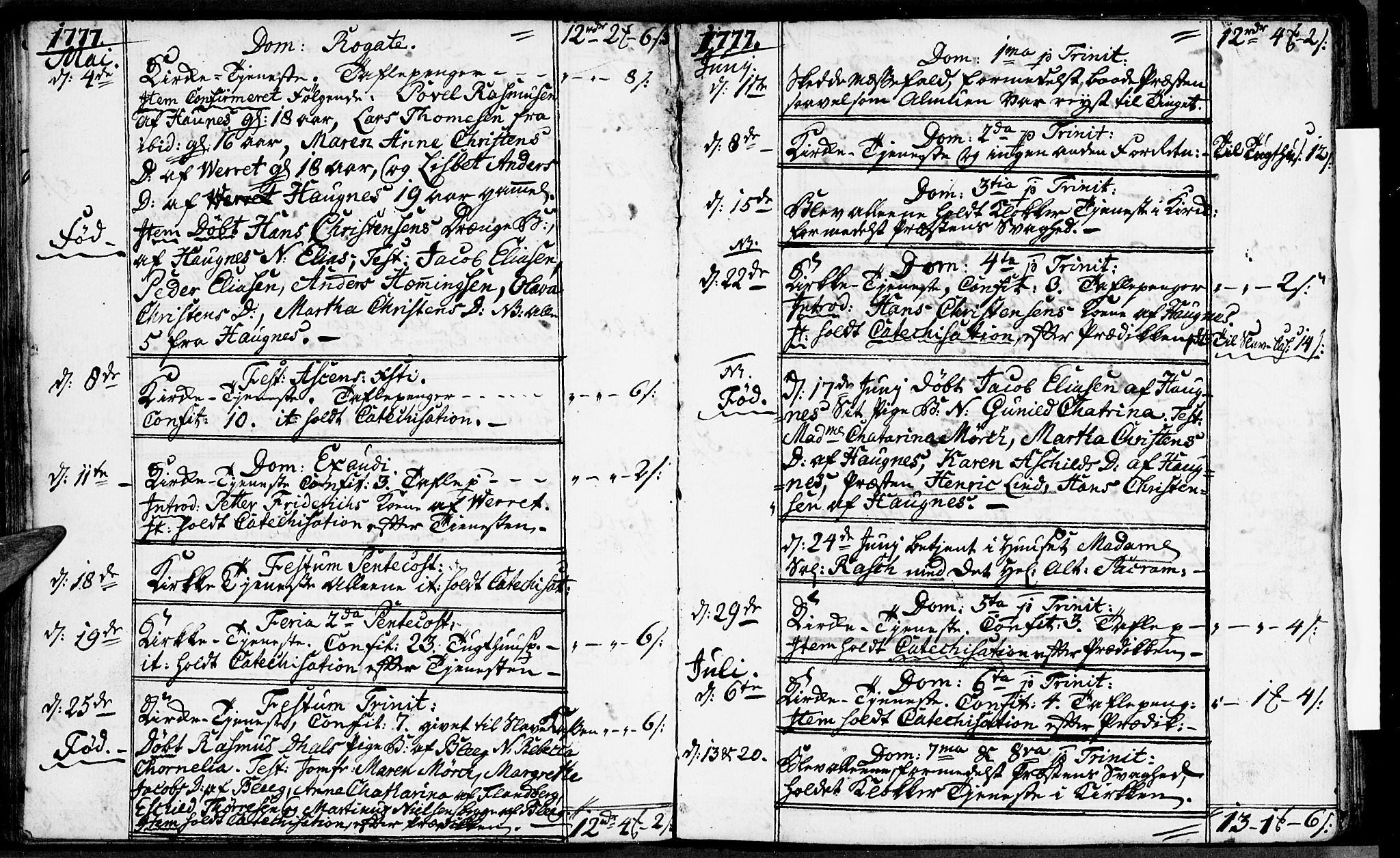 Ministerialprotokoller, klokkerbøker og fødselsregistre - Nordland, SAT/A-1459/899/L1434: Parish register (official) no. 899A02, 1758-1789