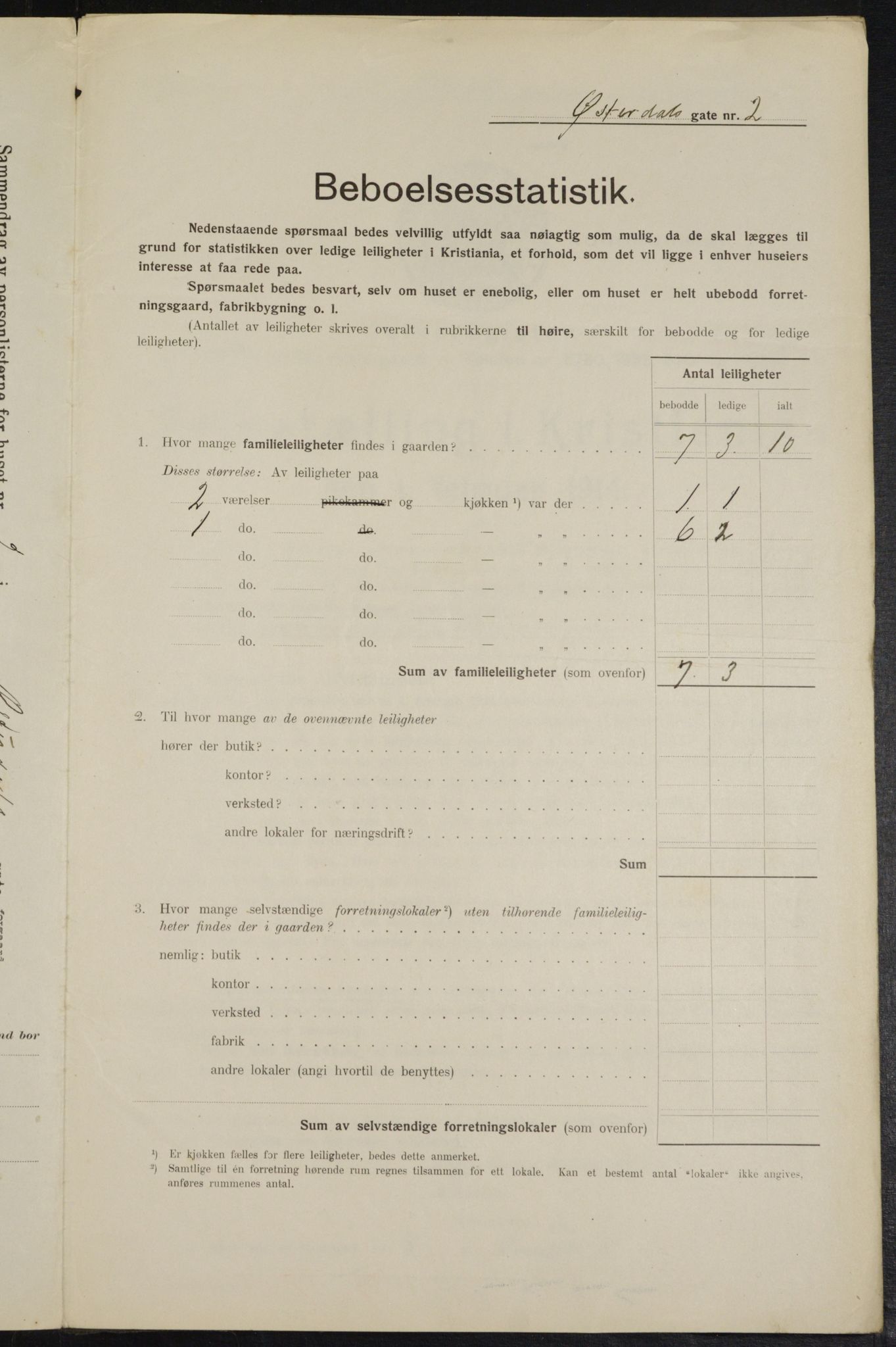 OBA, Municipal Census 1914 for Kristiania, 1914, p. 129922