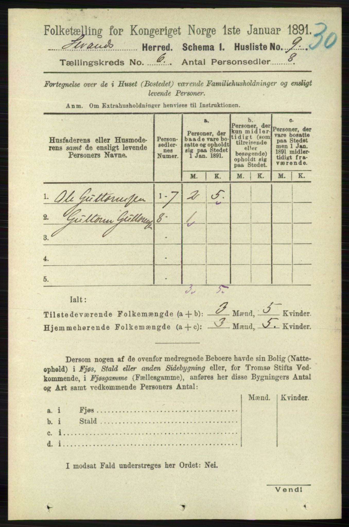 RA, 1891 census for 1130 Strand, 1891, p. 1638