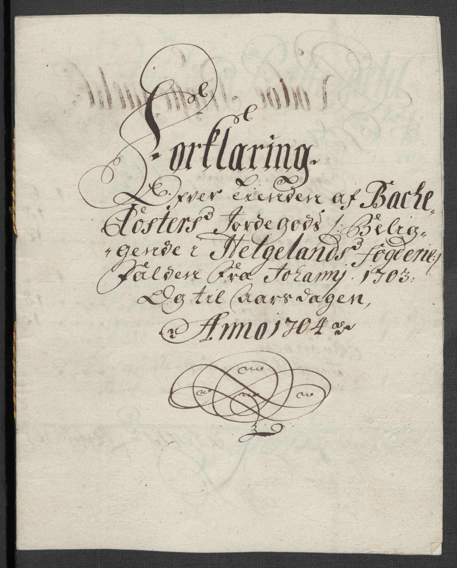 Rentekammeret inntil 1814, Reviderte regnskaper, Fogderegnskap, AV/RA-EA-4092/R65/L4508: Fogderegnskap Helgeland, 1702-1705, p. 233