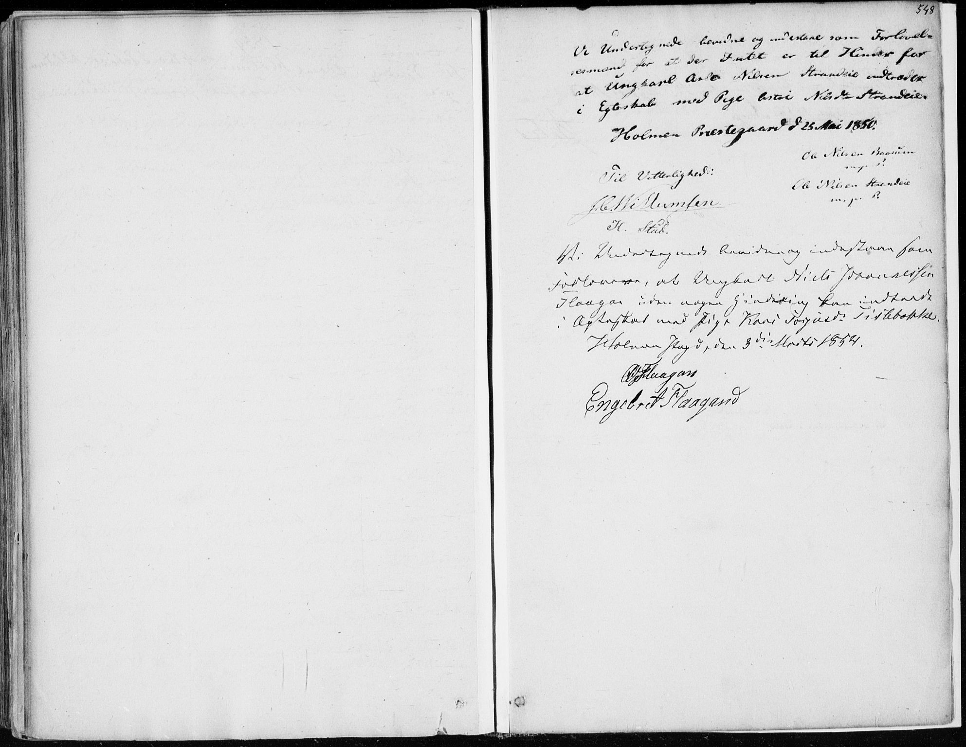 Sigdal kirkebøker, SAKO/A-245/F/Fa/L0008: Parish register (official) no. I 8, 1850-1859, p. 548