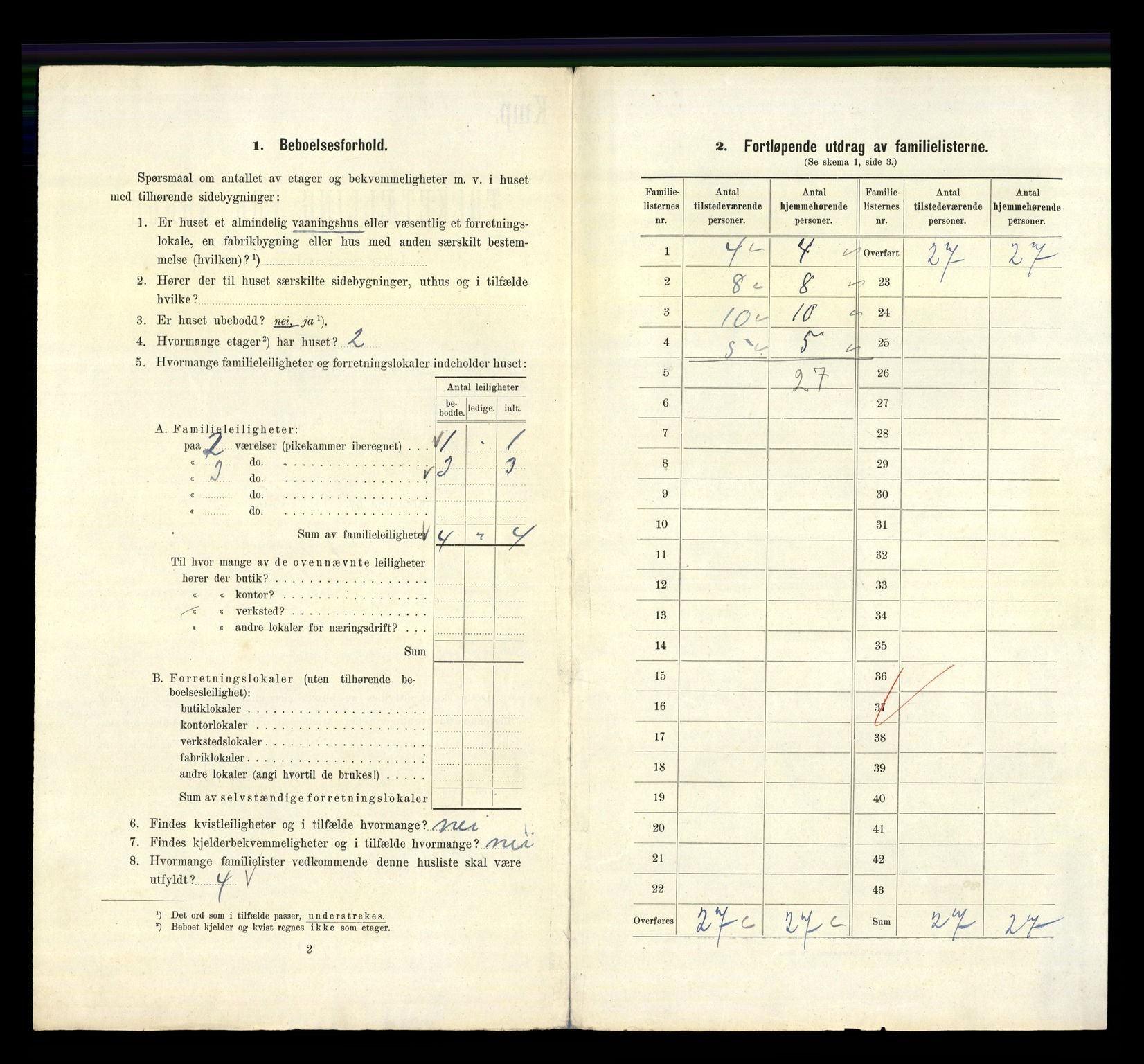 RA, 1910 census for Kristiania, 1910, p. 23768