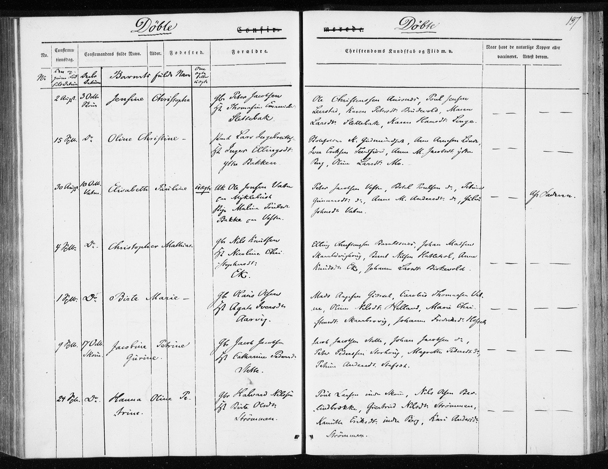 Ministerialprotokoller, klokkerbøker og fødselsregistre - Møre og Romsdal, AV/SAT-A-1454/528/L0415: Curate's parish register no. 528B03, 1843-1852, p. 137