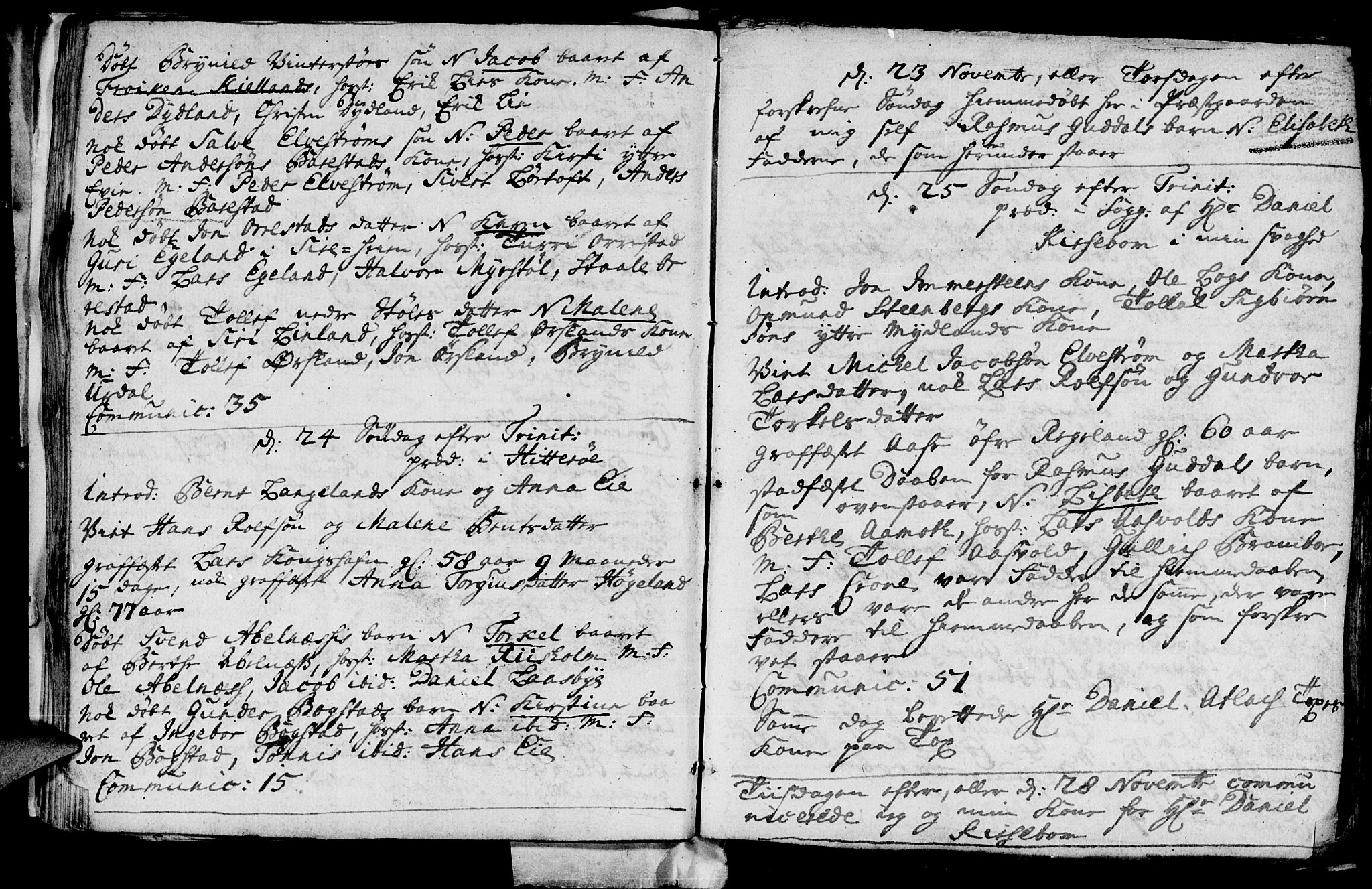 Sokndal sokneprestkontor, AV/SAST-A-101808: Parish register (official) no. A 1, 1729-1740