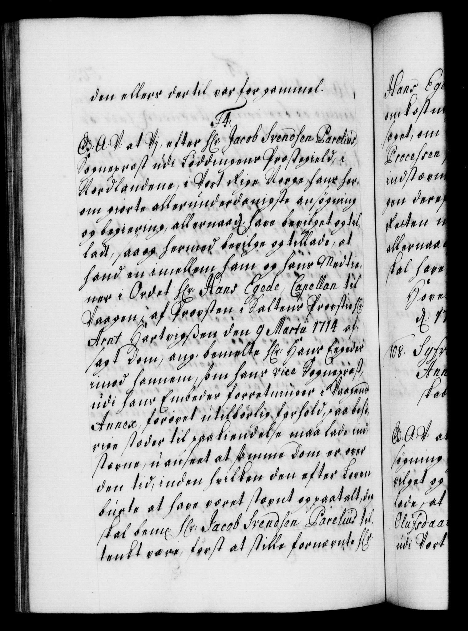 Danske Kanselli 1572-1799, AV/RA-EA-3023/F/Fc/Fca/Fcaa/L0021: Norske registre, 1712-1715, p. 503b