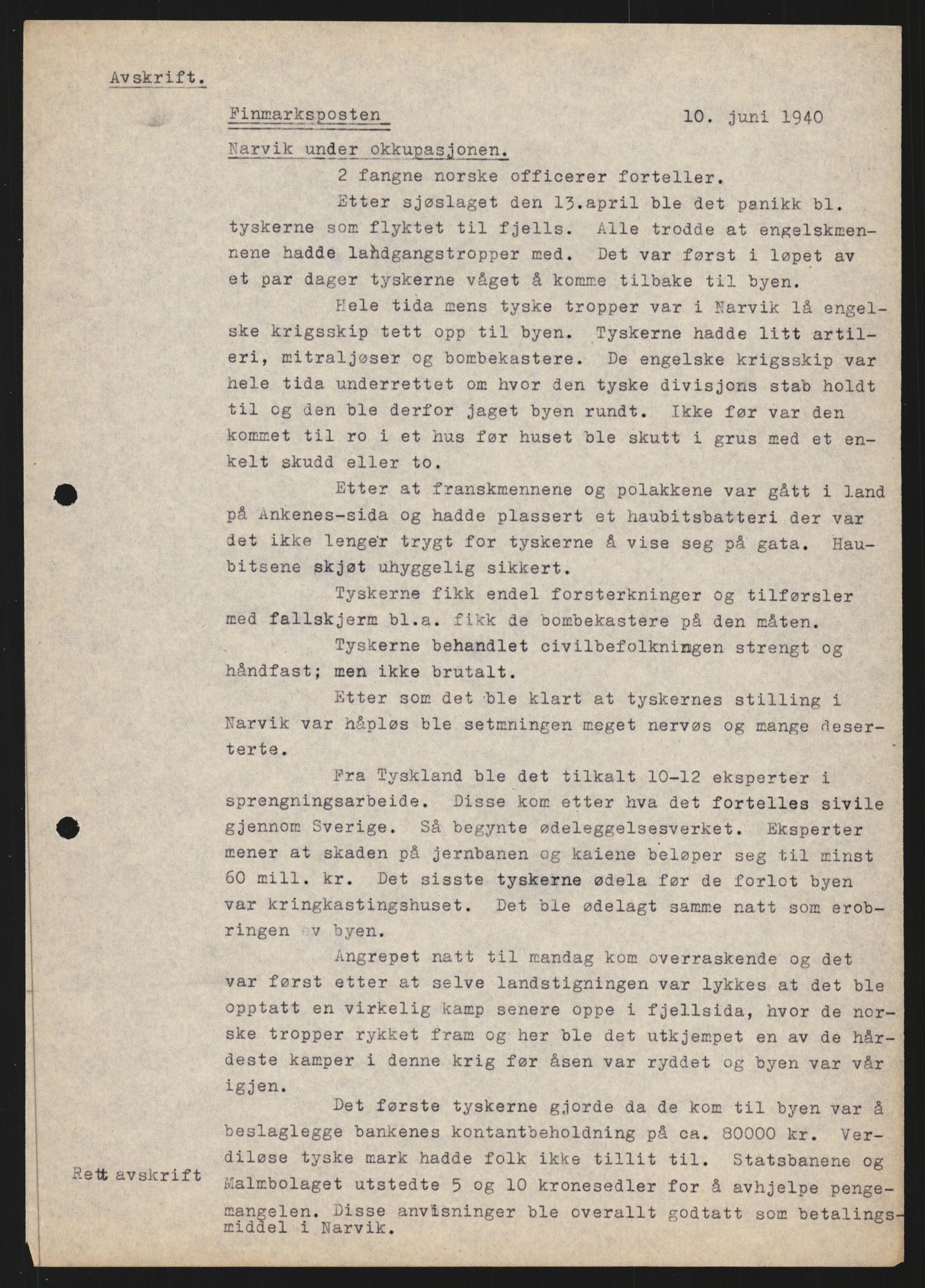 Forsvaret, Forsvarets krigshistoriske avdeling, AV/RA-RAFA-2017/Y/Yb/L0132: II-C-11-600  -  6. Divisjon / 6. Distriktskommando, 1940-1960, p. 373