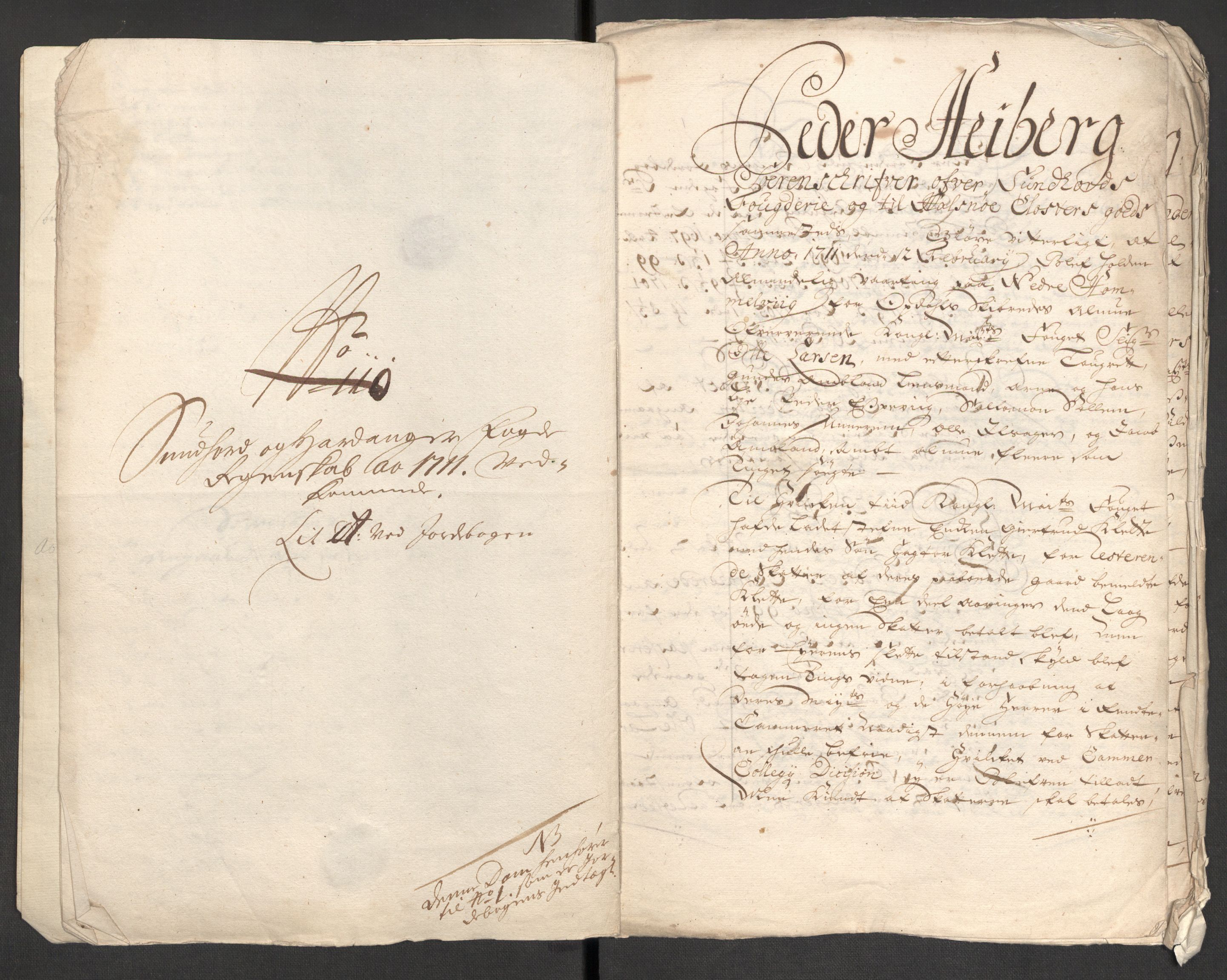 Rentekammeret inntil 1814, Reviderte regnskaper, Fogderegnskap, AV/RA-EA-4092/R48/L2987: Fogderegnskap Sunnhordland og Hardanger, 1711, p. 47