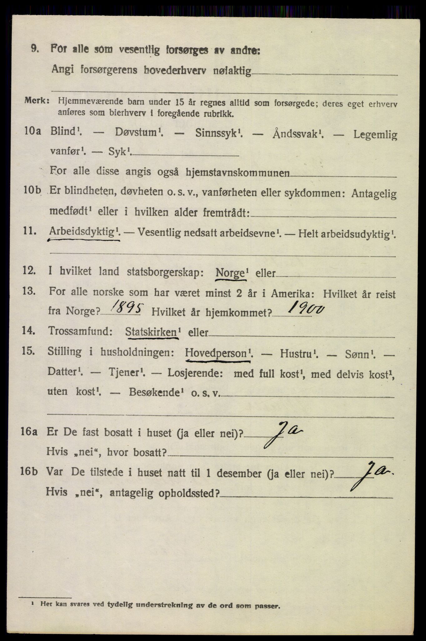 SAH, 1920 census for Vardal, 1920, p. 8456