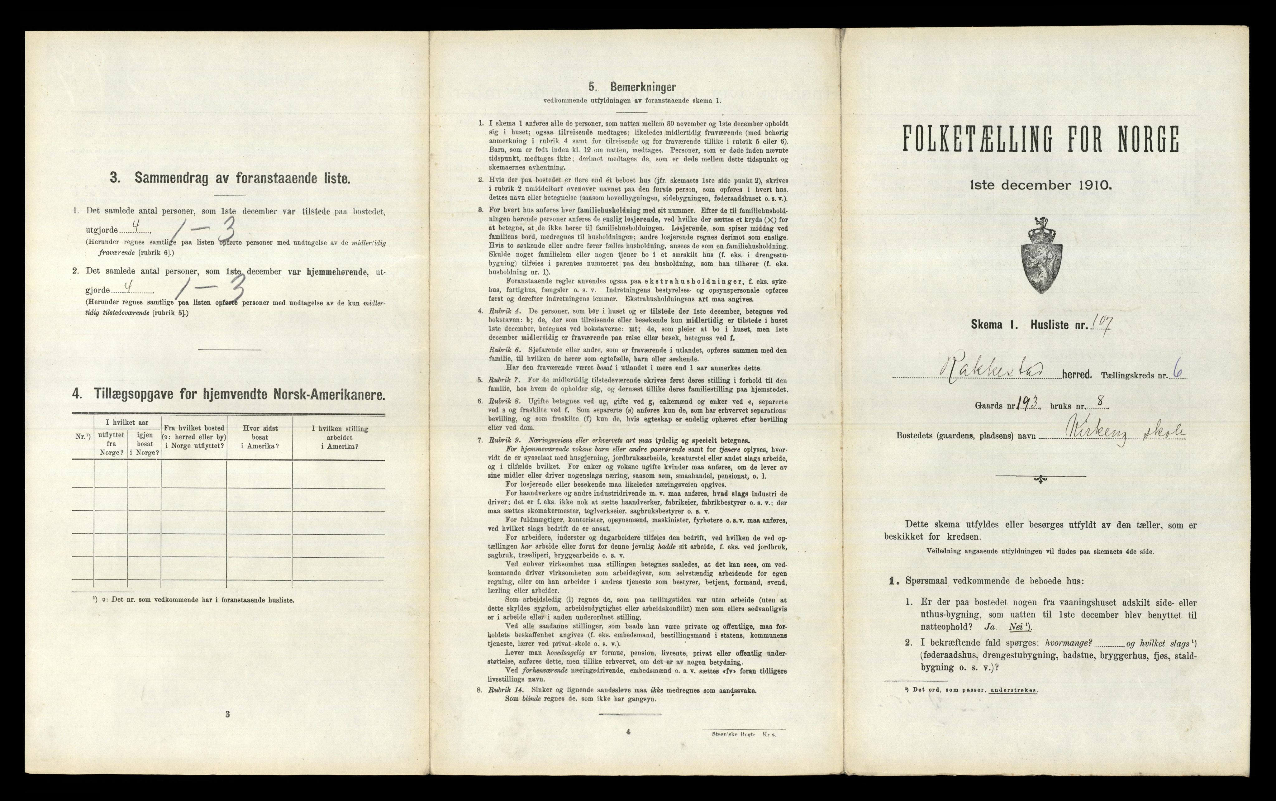 RA, 1910 census for Rakkestad, 1910, p. 1203
