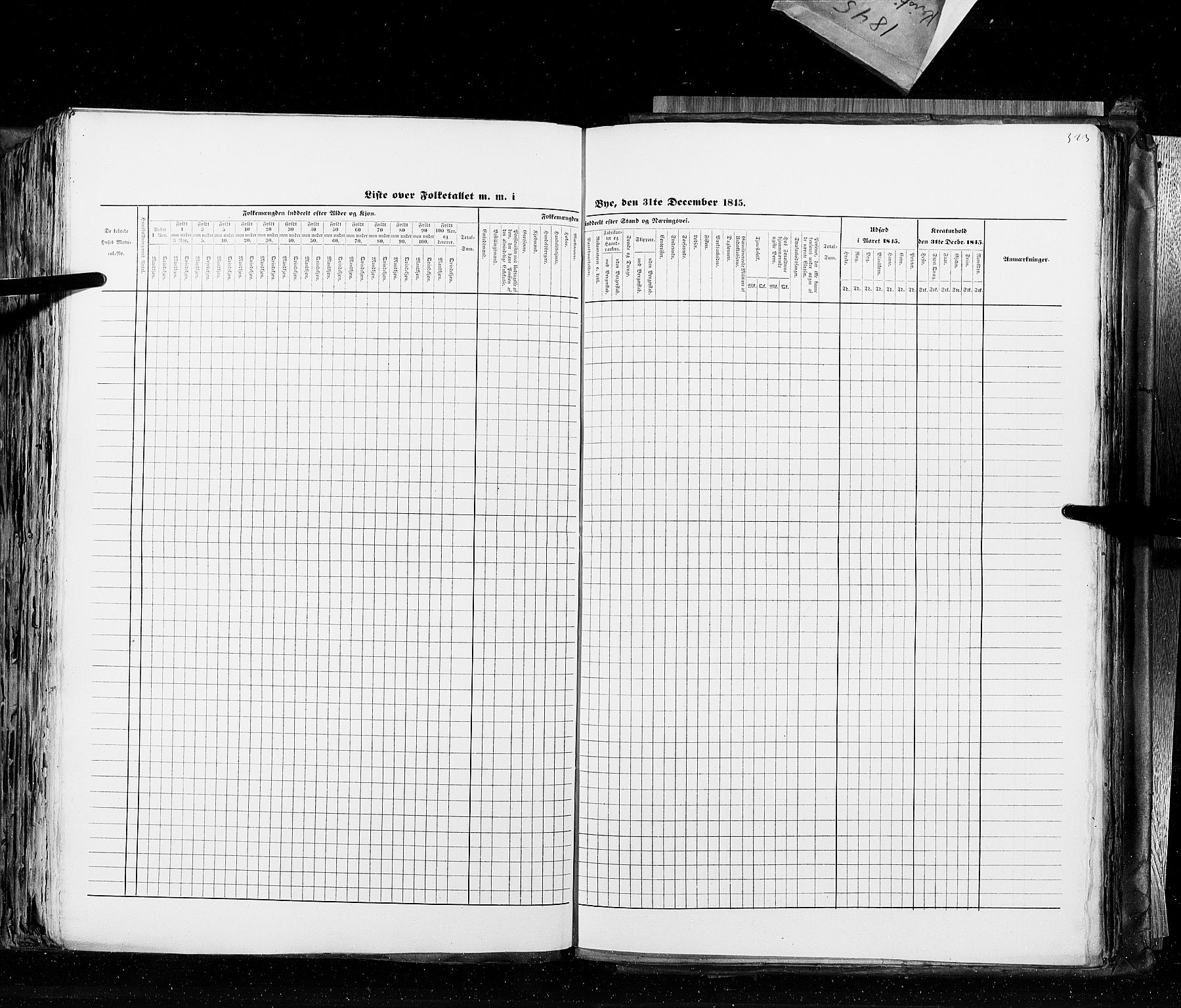 RA, Census 1845, vol. 10: Cities, 1845, p. 323