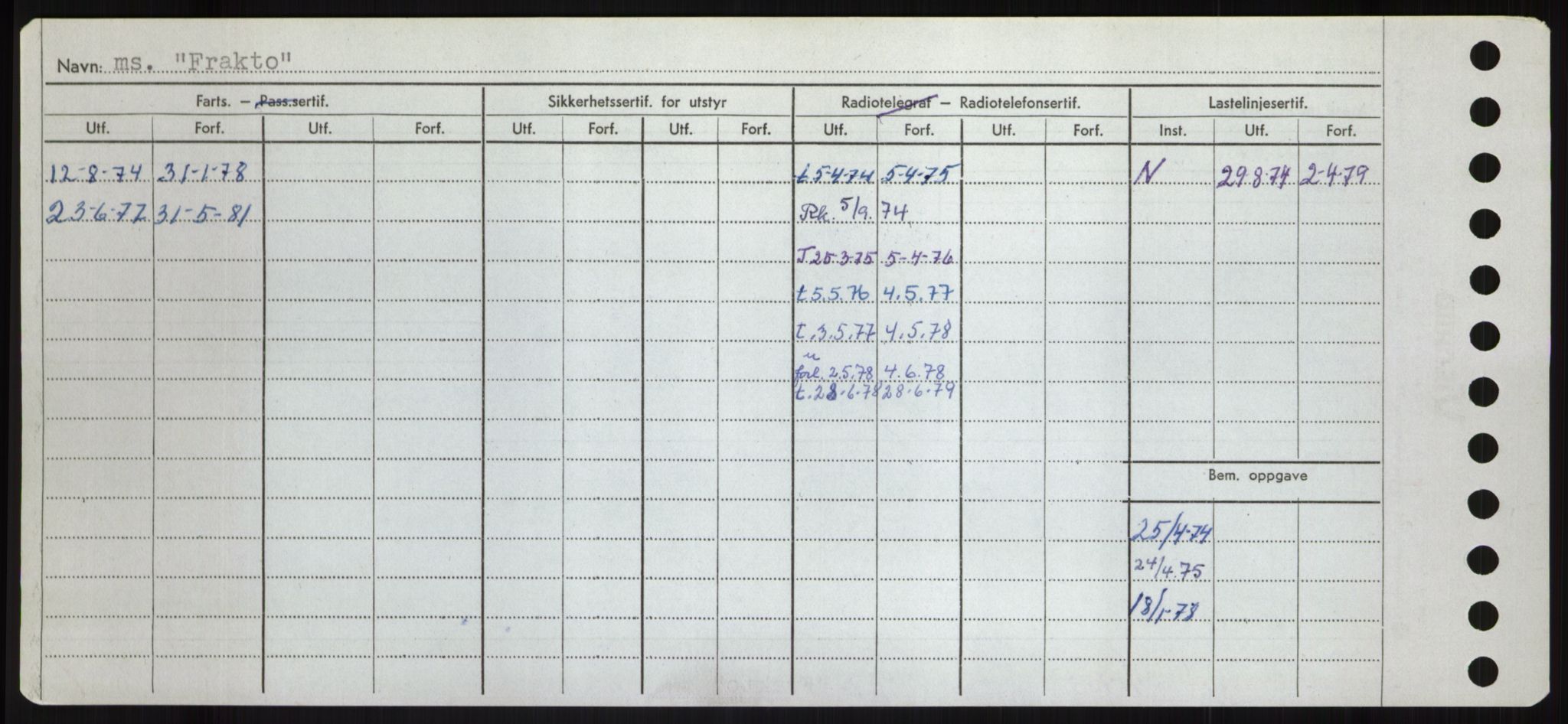 Sjøfartsdirektoratet med forløpere, Skipsmålingen, AV/RA-S-1627/H/Hd/L0011: Fartøy, Fla-Får, p. 258