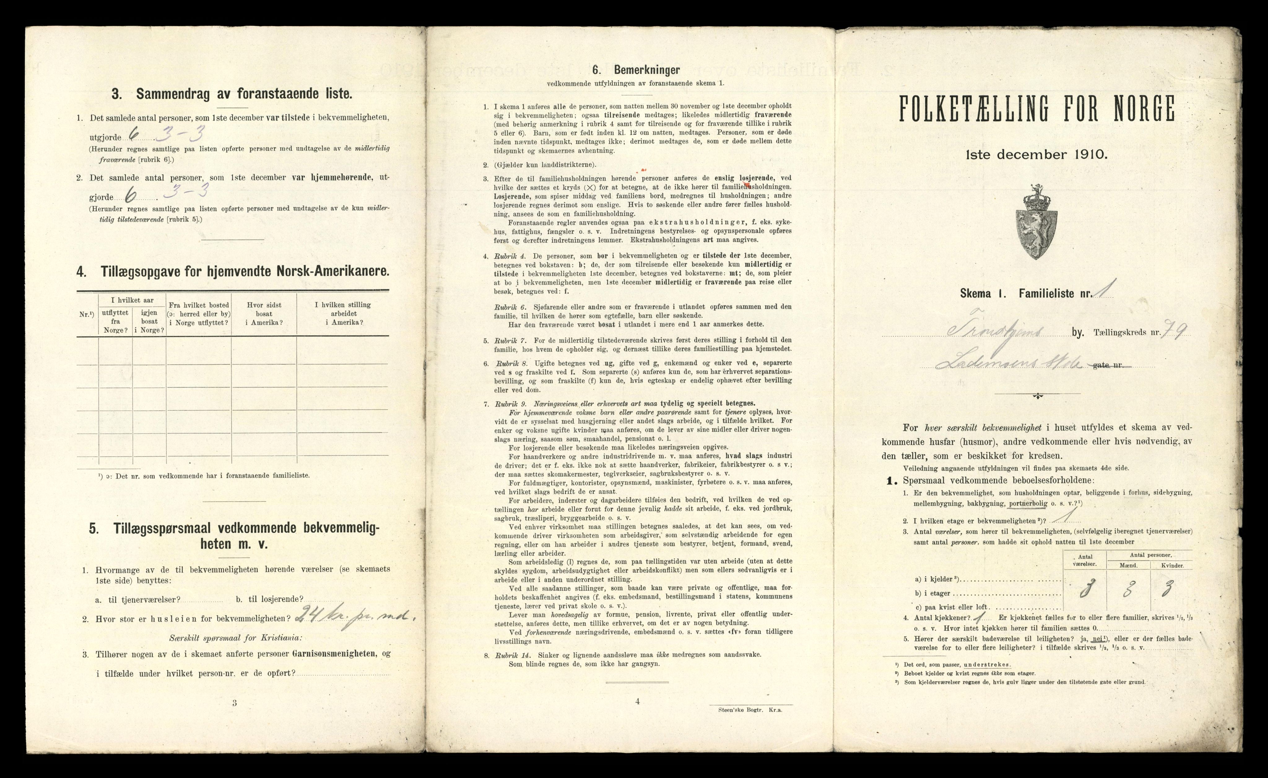 RA, 1910 census for Trondheim, 1910, p. 24145