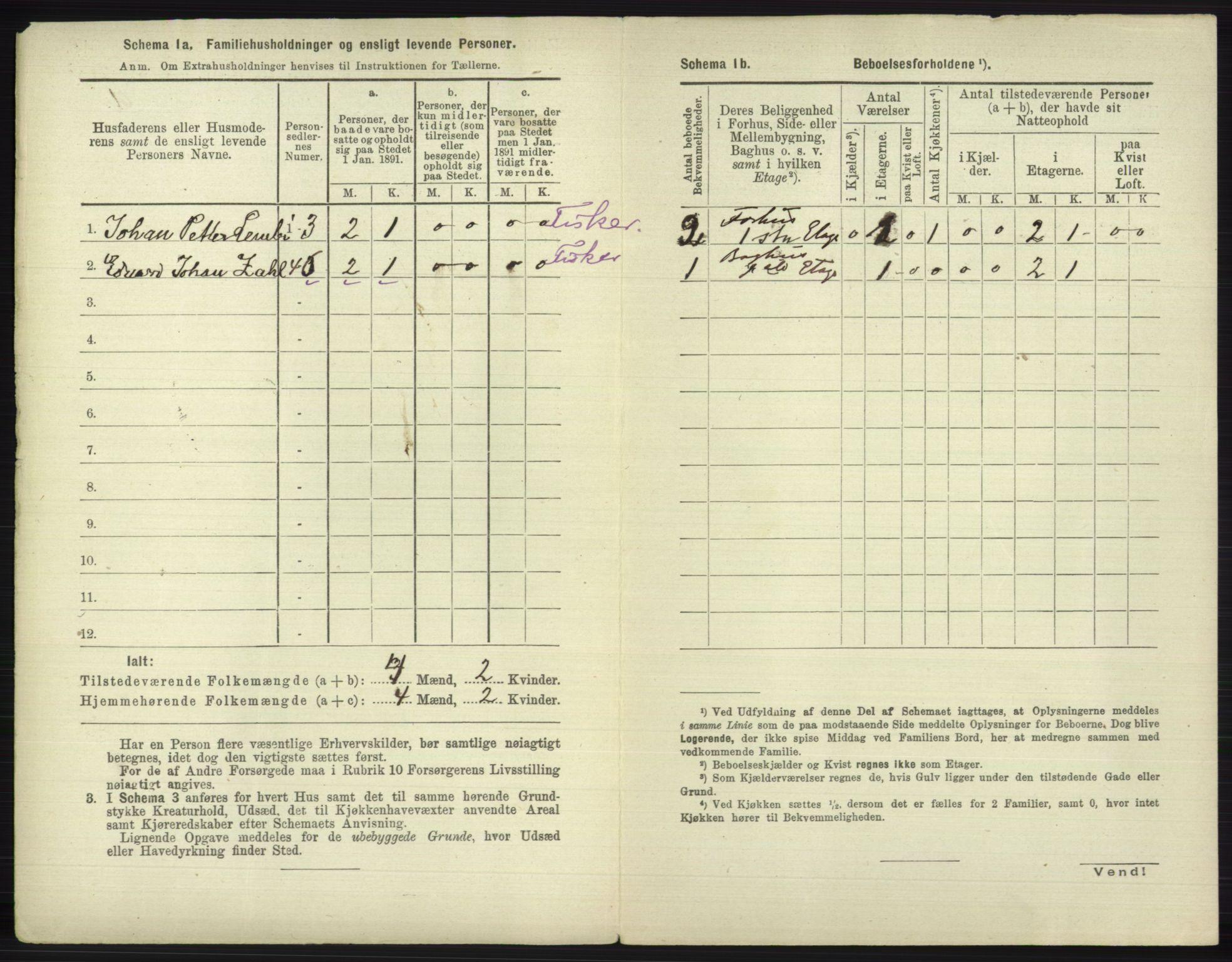 RA, 1891 census for 2003 Vadsø, 1891, p. 1589