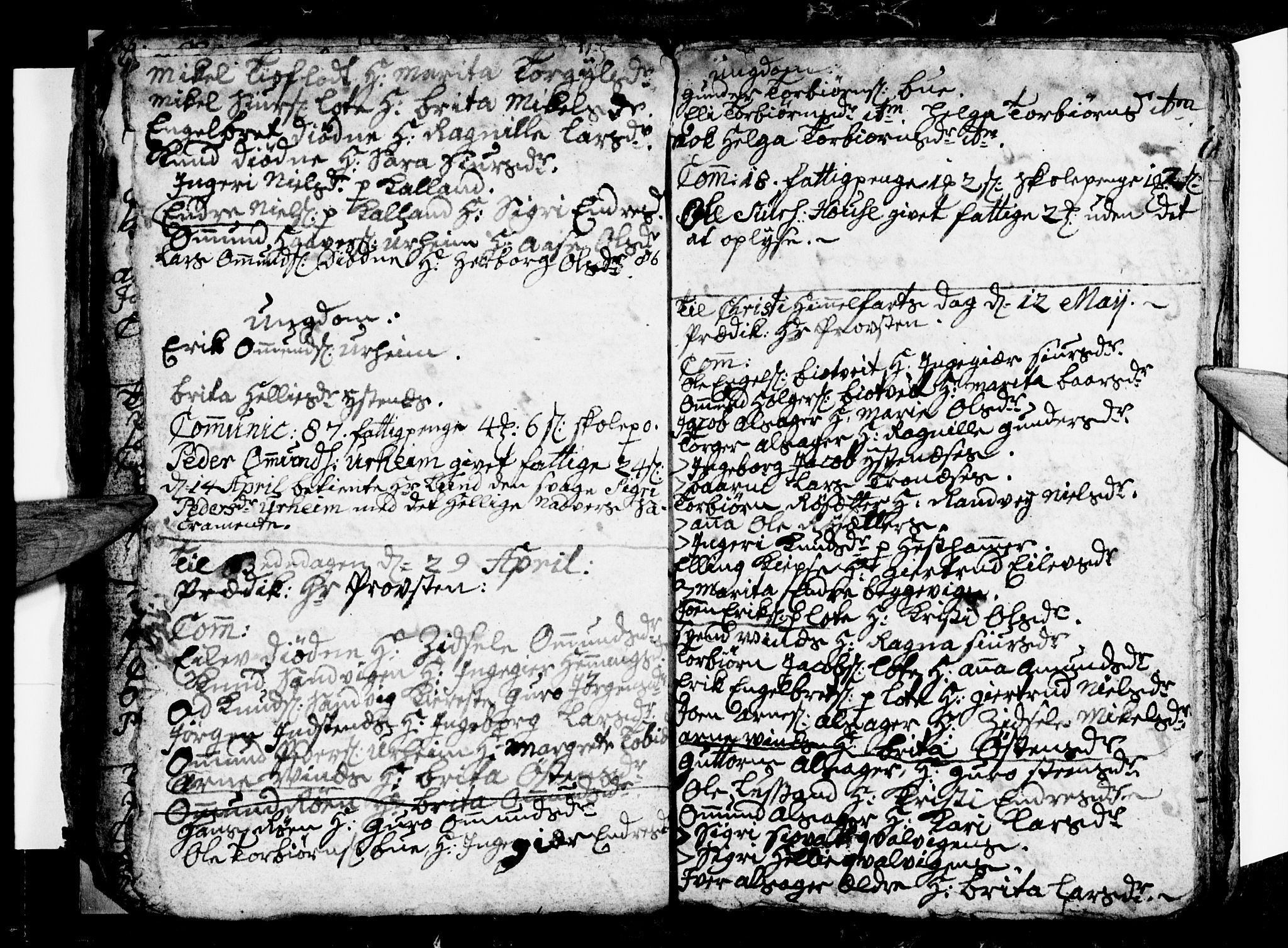 Ullensvang sokneprestembete, AV/SAB-A-78701/H/Hab: Parish register (copy) no. E 1, 1766-1769, p. 74-75