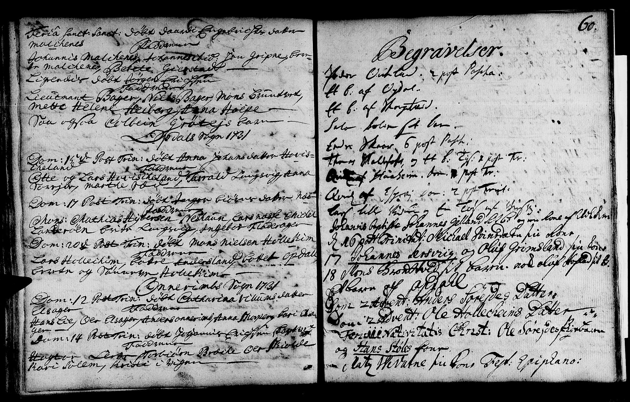 Tysnes sokneprestembete, SAB/A-78601/H/Haa: Parish register (official) no. A 1, 1723-1731, p. 60
