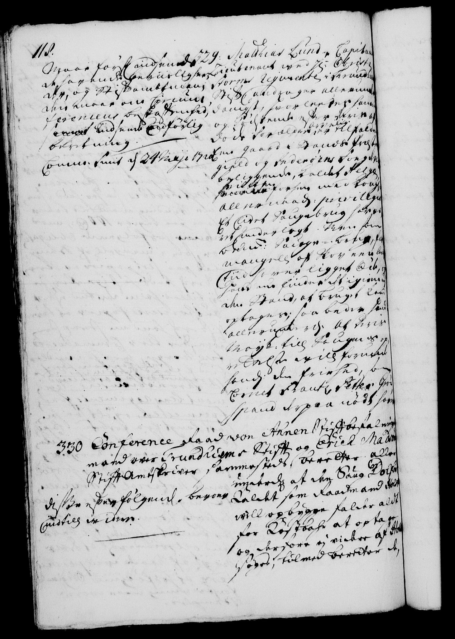 Rentekammeret, Kammerkanselliet, RA/EA-3111/G/Gh/Gha/L0001: Norsk ekstraktmemorialprotokoll, sak. 1-375 (merket RK 53.46), 1720, p. 118