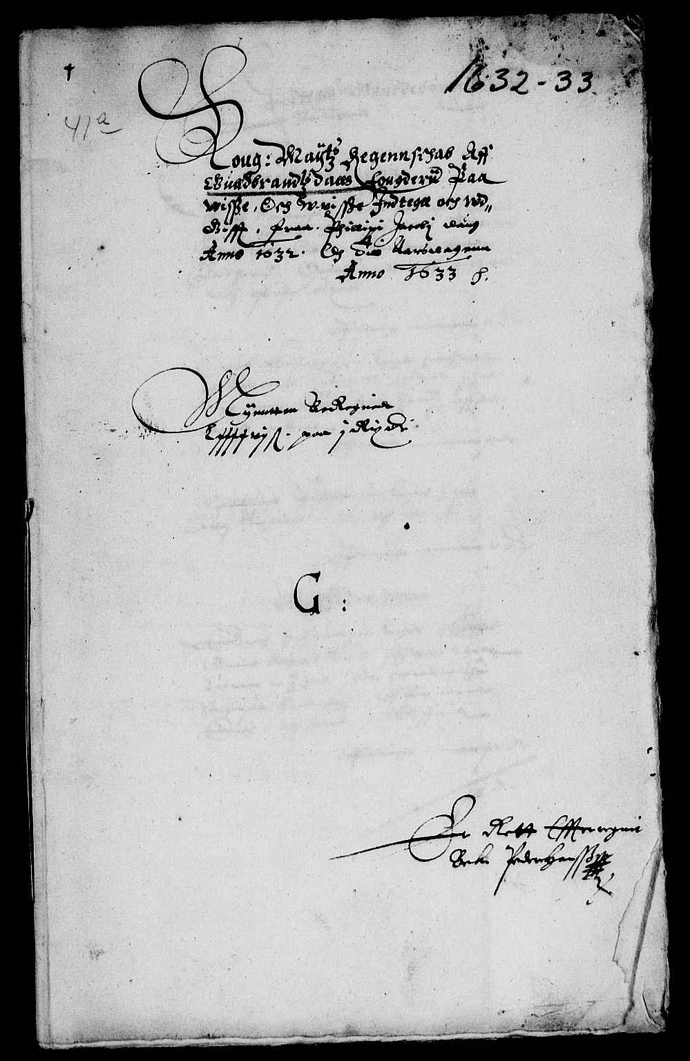 Rentekammeret inntil 1814, Reviderte regnskaper, Lensregnskaper, AV/RA-EA-5023/R/Rb/Rba/L0109: Akershus len, 1629-1633