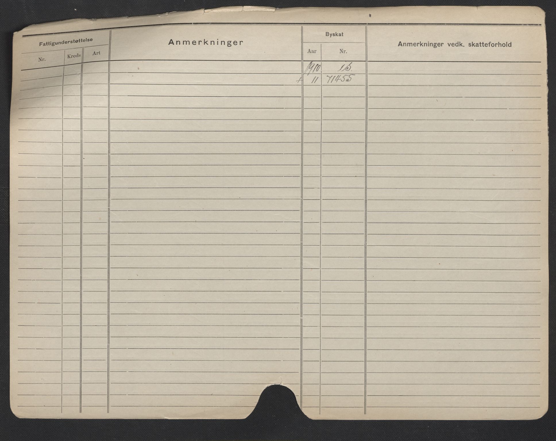 Oslo folkeregister, Registerkort, SAO/A-11715/F/Fa/Fac/L0007: Menn, 1906-1914, p. 178b