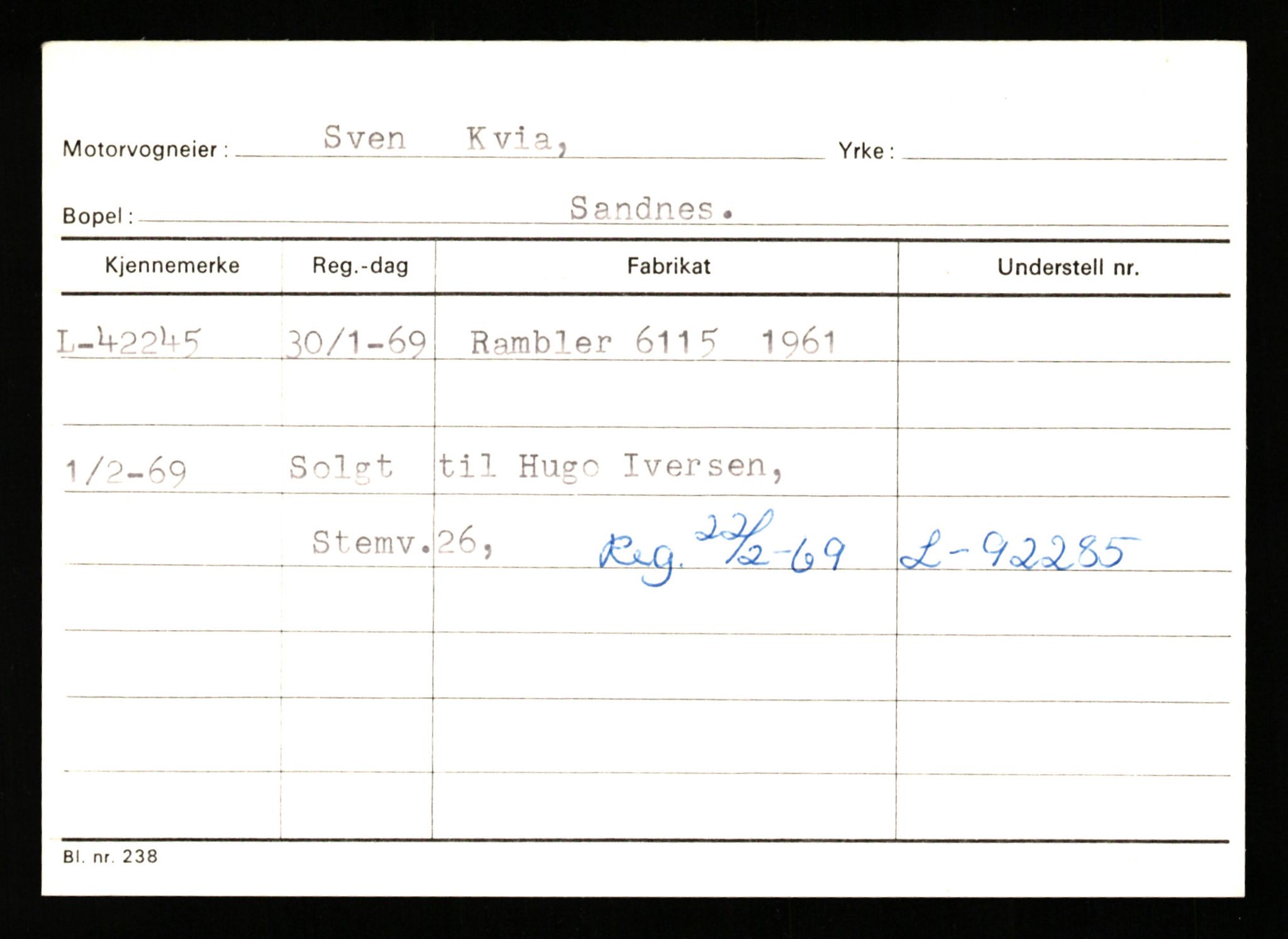 Stavanger trafikkstasjon, AV/SAST-A-101942/0/G/L0006: Registreringsnummer: 34250 - 49007, 1930-1971, p. 2145