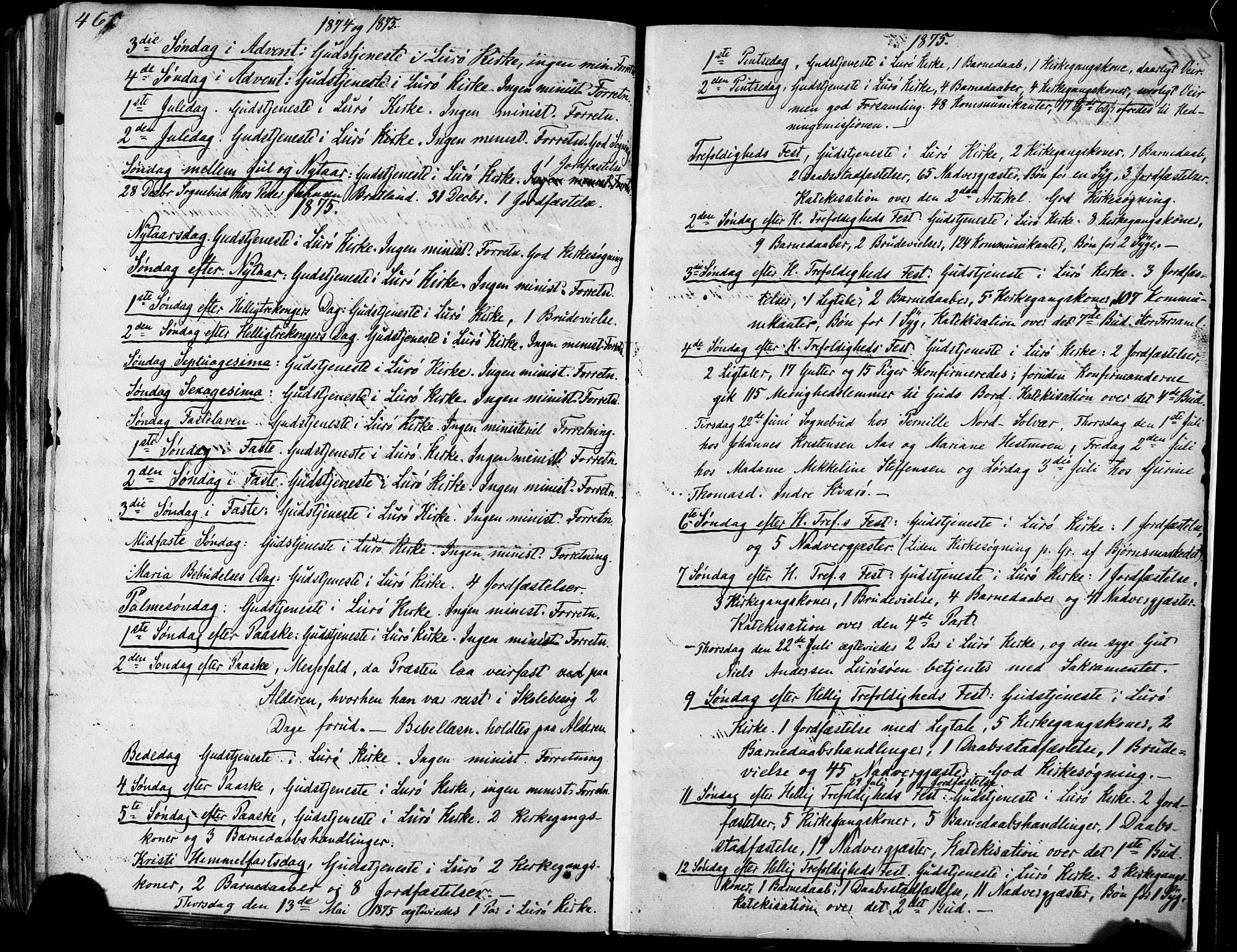 Ministerialprotokoller, klokkerbøker og fødselsregistre - Nordland, SAT/A-1459/839/L0567: Parish register (official) no. 839A04, 1863-1879, p. 461
