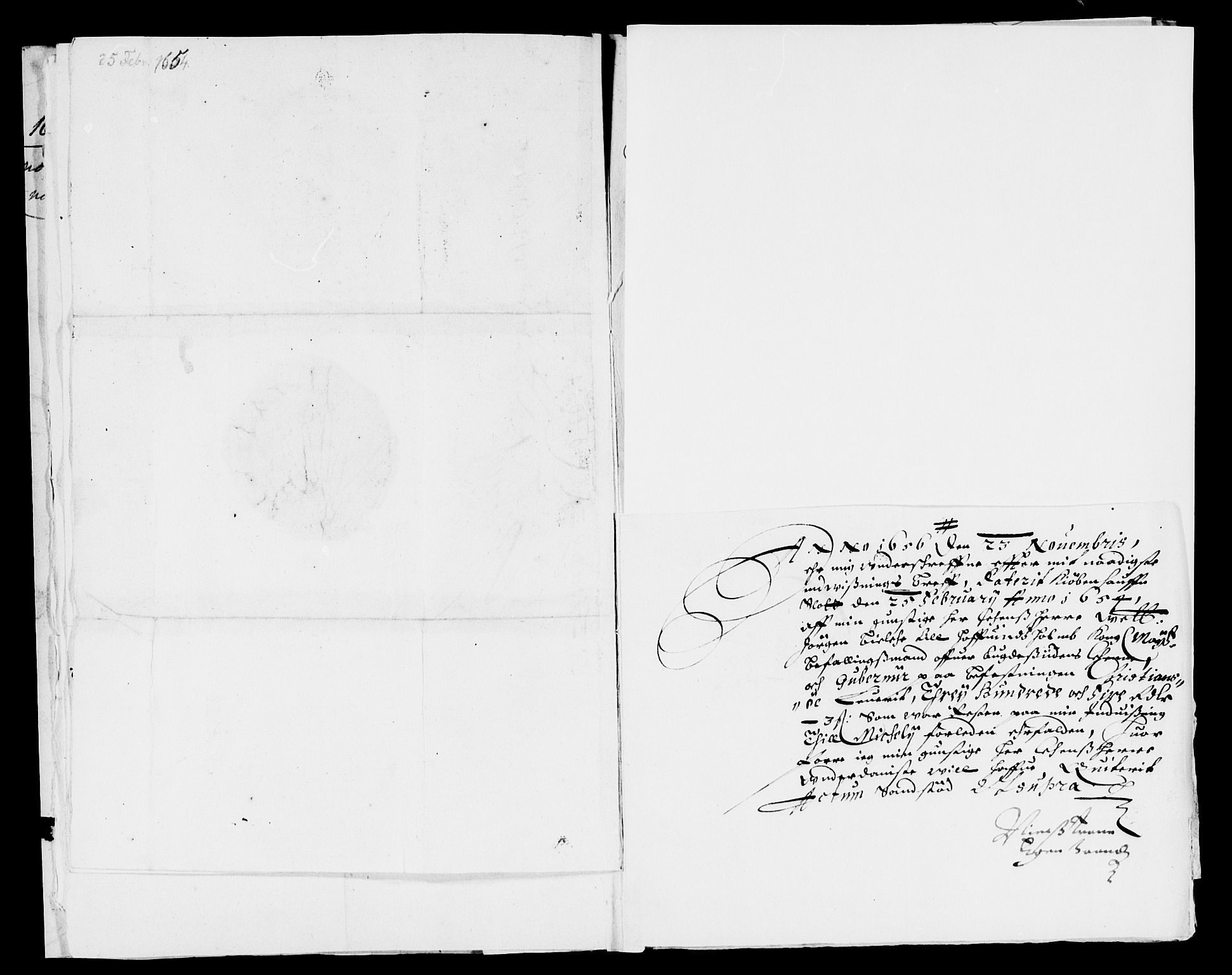 Rentekammeret inntil 1814, Reviderte regnskaper, Lensregnskaper, AV/RA-EA-5023/R/Rb/Rbq/L0045: Nedenes len. Mandals len. Råbyggelag., 1654-1658