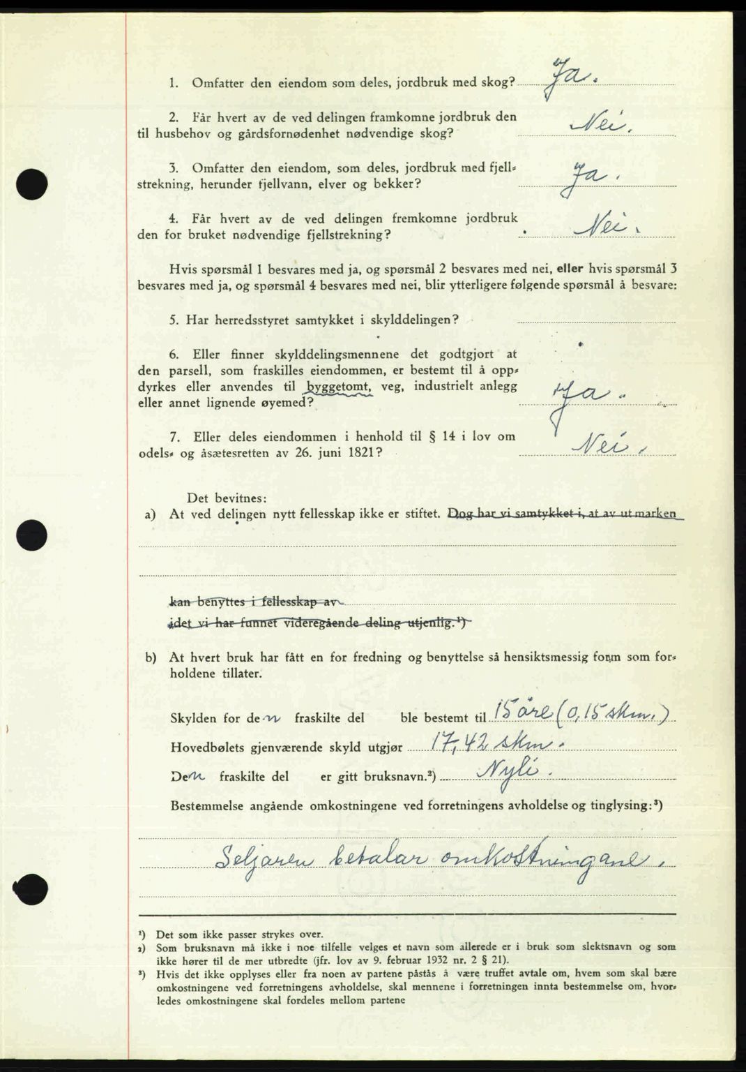 Nedenes sorenskriveri, AV/SAK-1221-0006/G/Gb/Gba/L0059: Mortgage book no. A11, 1948-1948, Diary no: : 891/1948