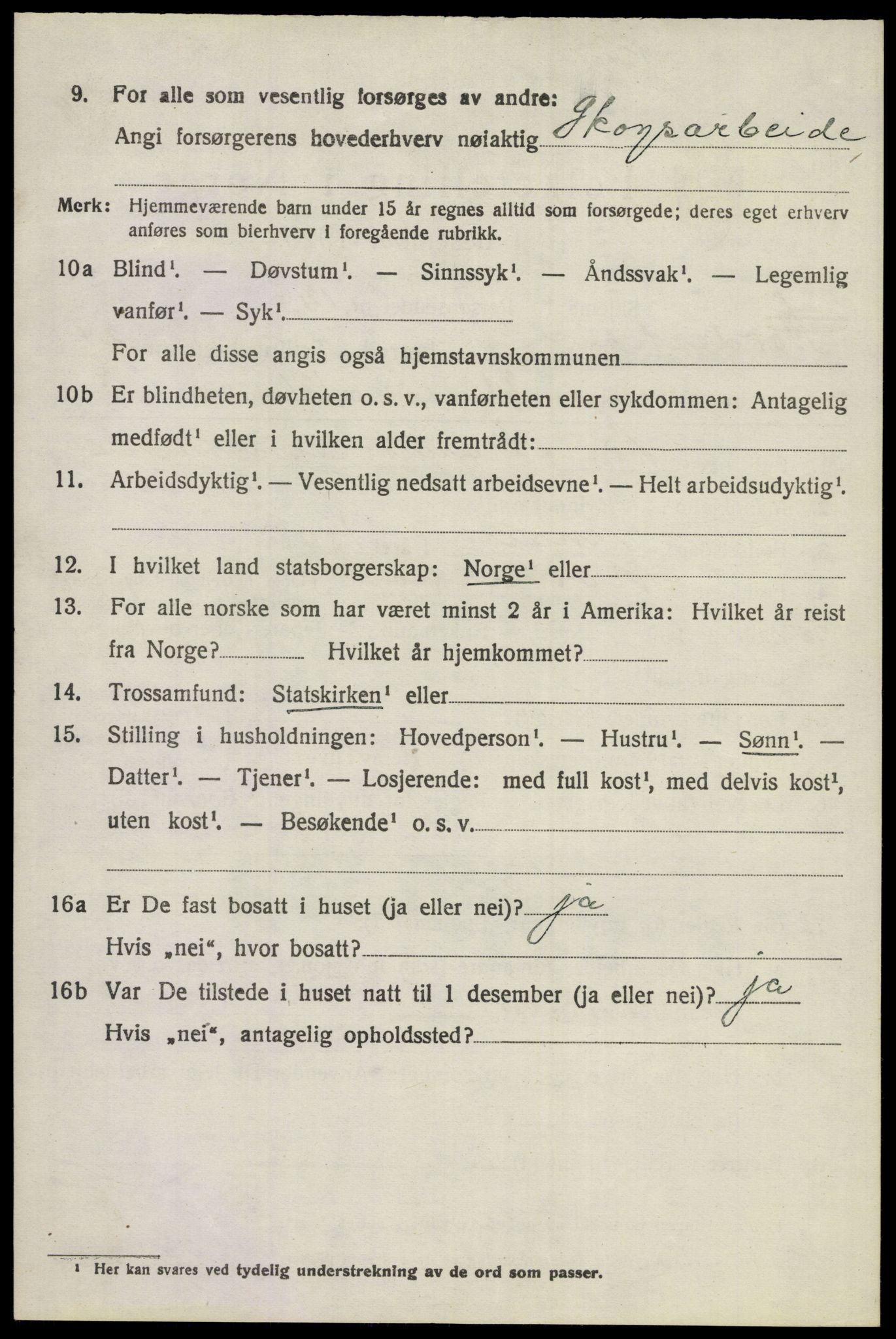 SAKO, 1920 census for Norderhov, 1920, p. 23696