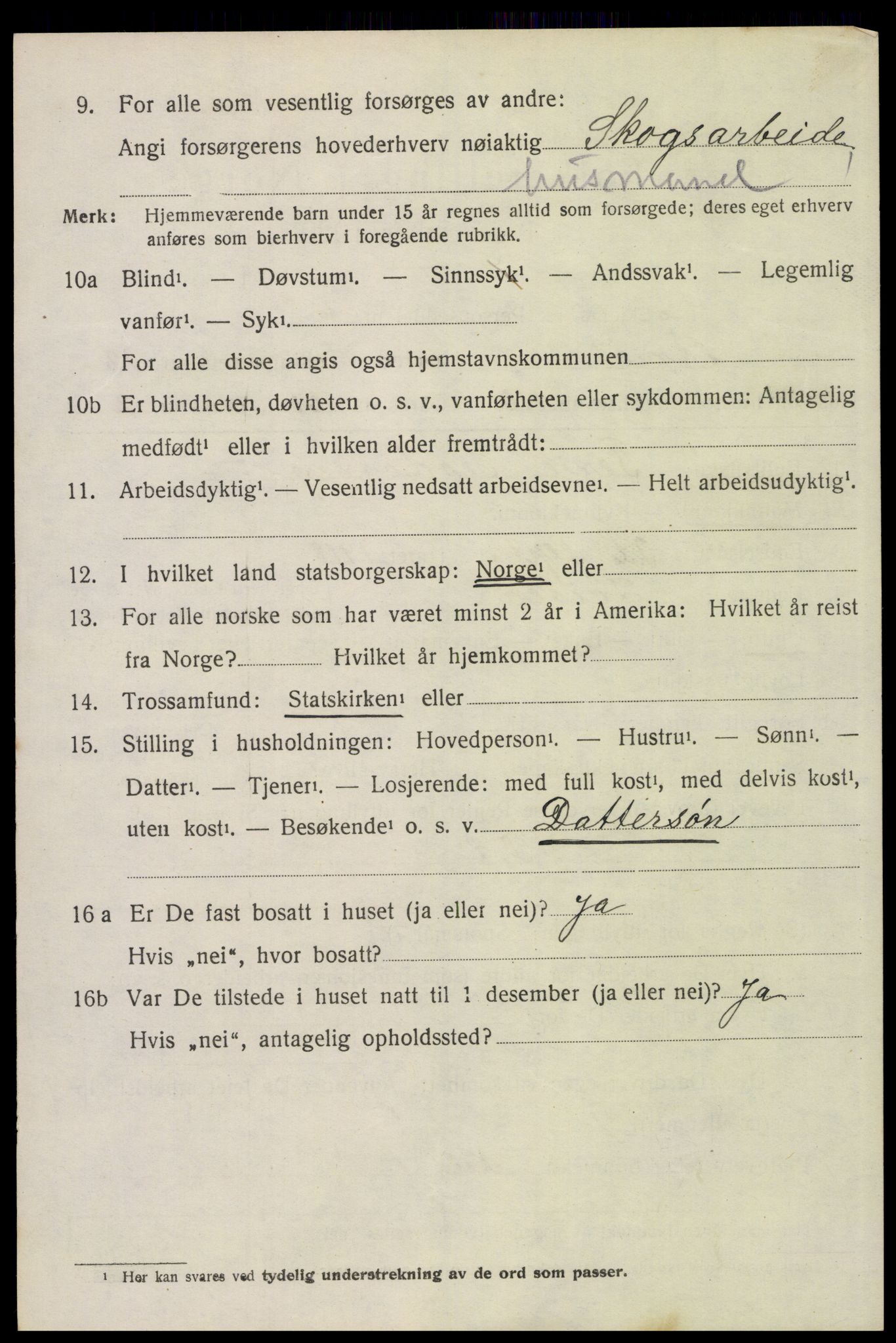 SAH, 1920 census for Åmot, 1920, p. 10866