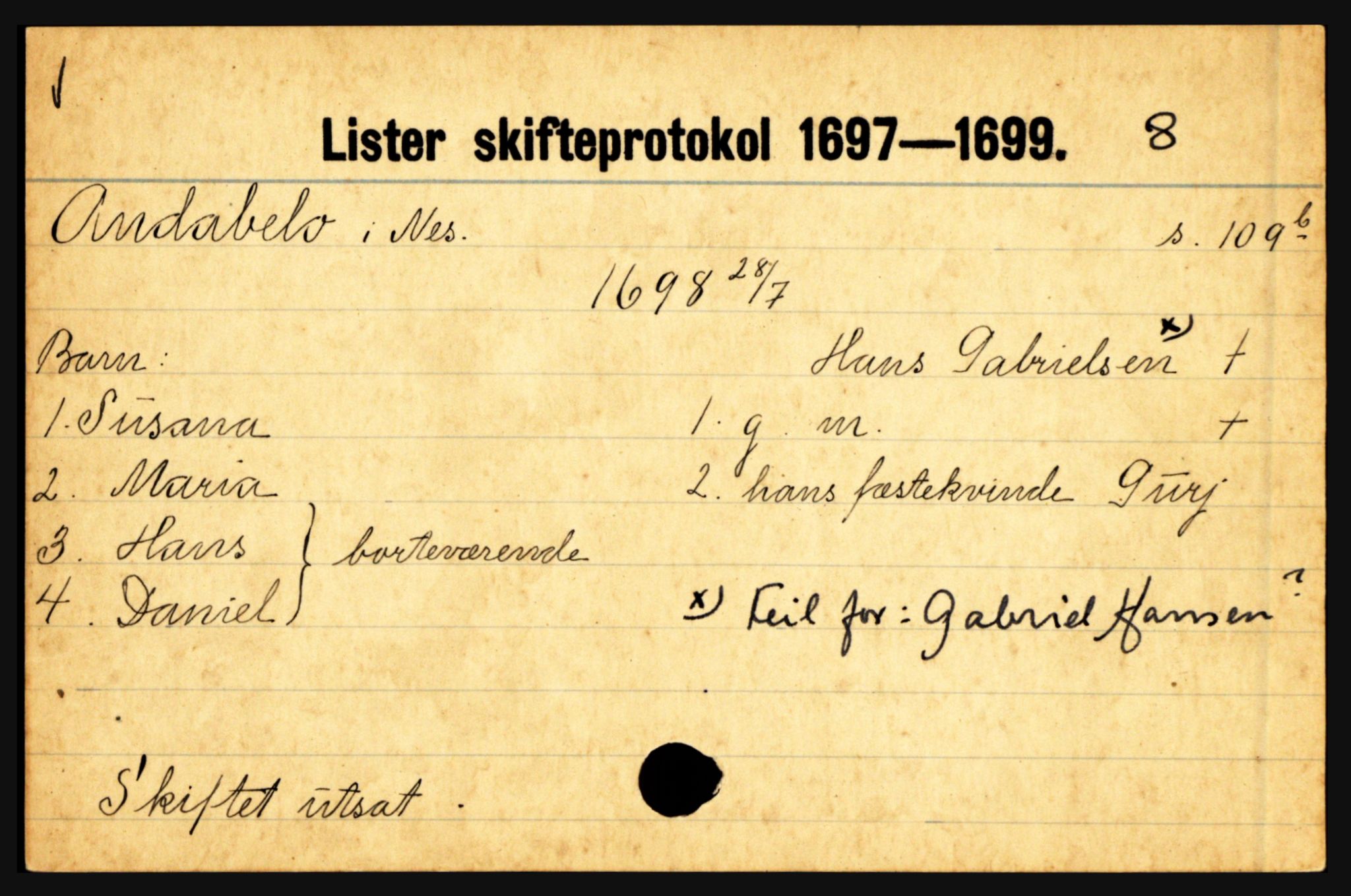 Lister sorenskriveri, AV/SAK-1221-0003/H, p. 159