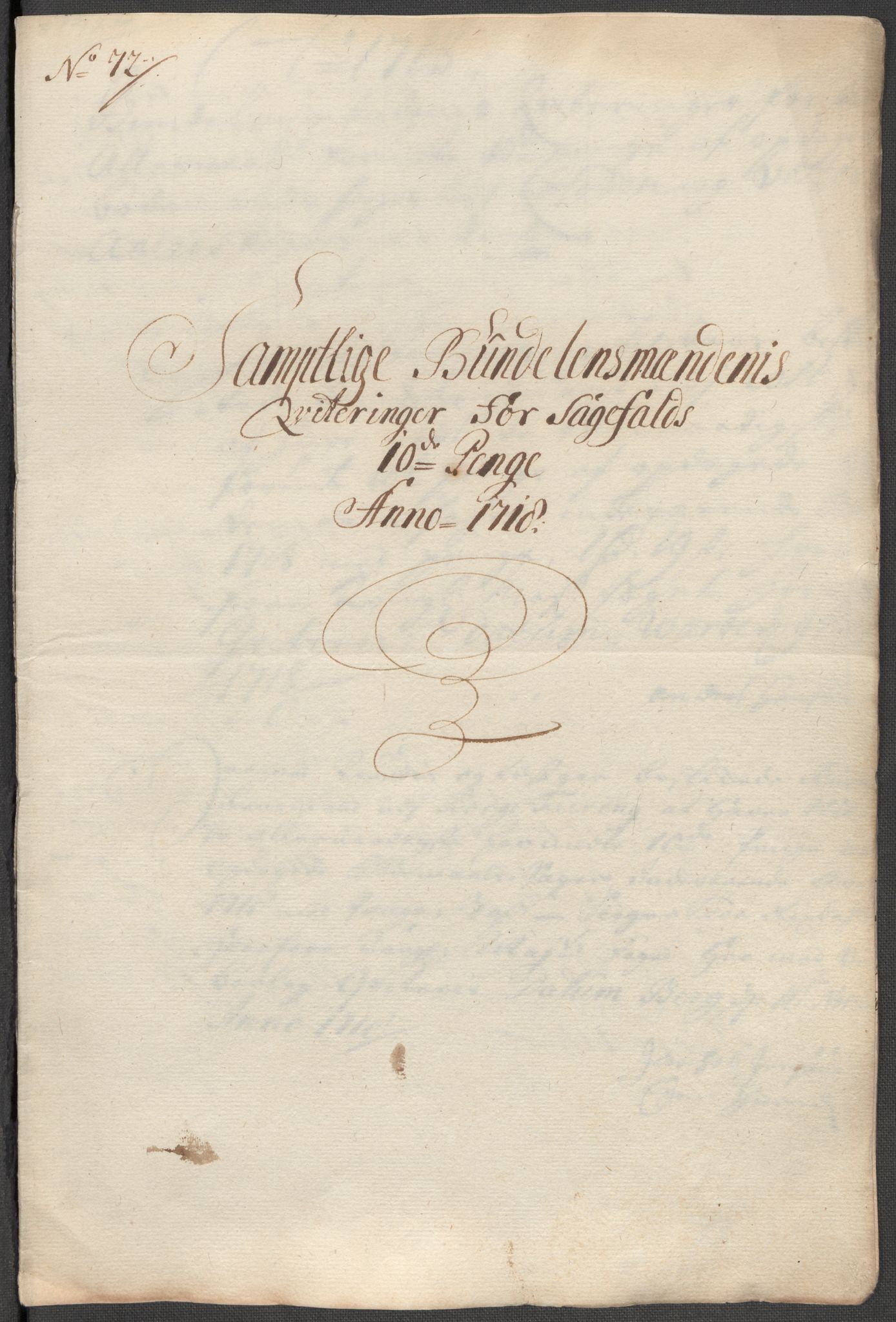 Rentekammeret inntil 1814, Reviderte regnskaper, Fogderegnskap, RA/EA-4092/R67/L4684: Fogderegnskap Vesterålen, Andenes og Lofoten, 1718, p. 381