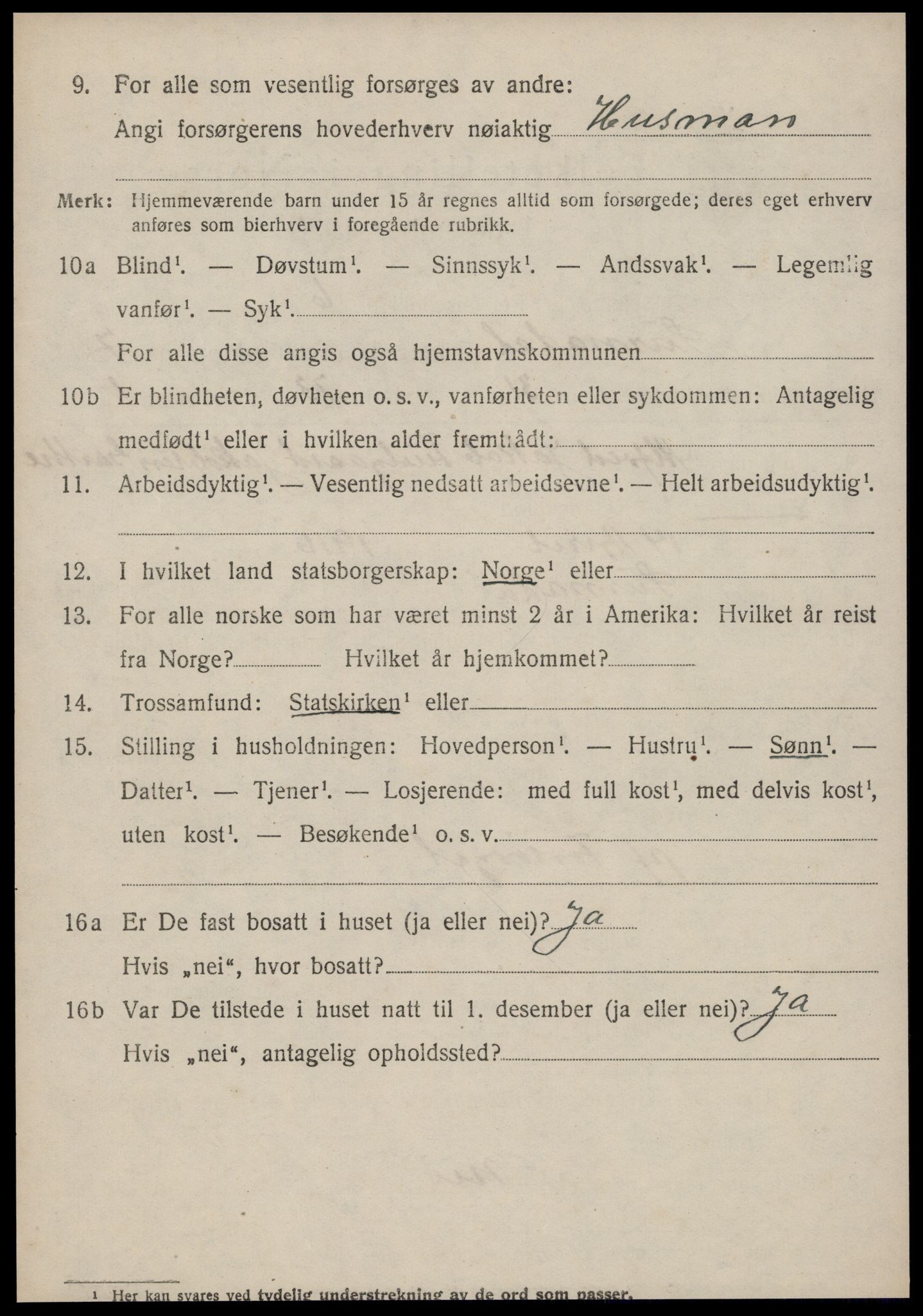 SAT, 1920 census for Surnadal, 1920, p. 5356