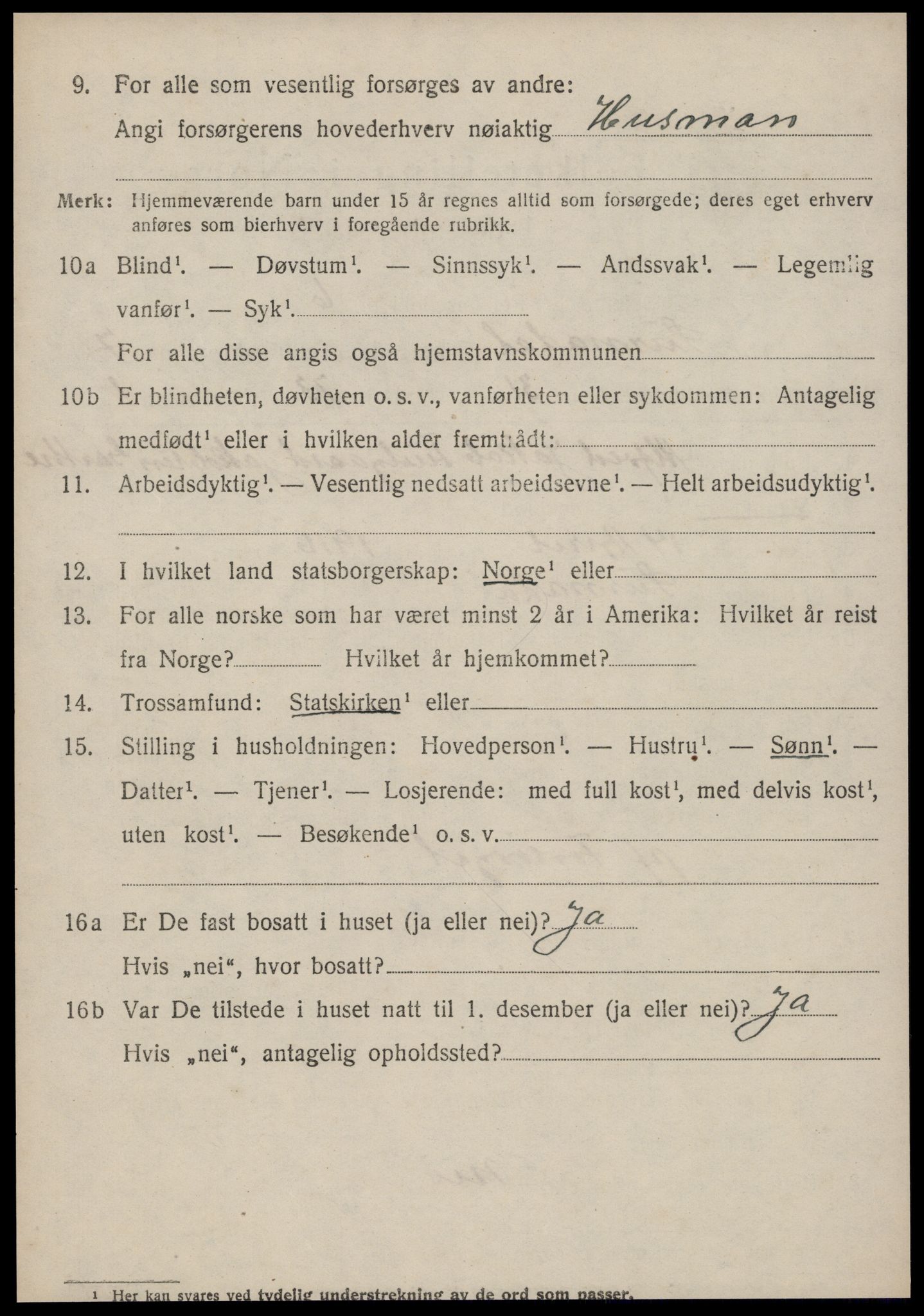 SAT, 1920 census for Surnadal, 1920, p. 5356