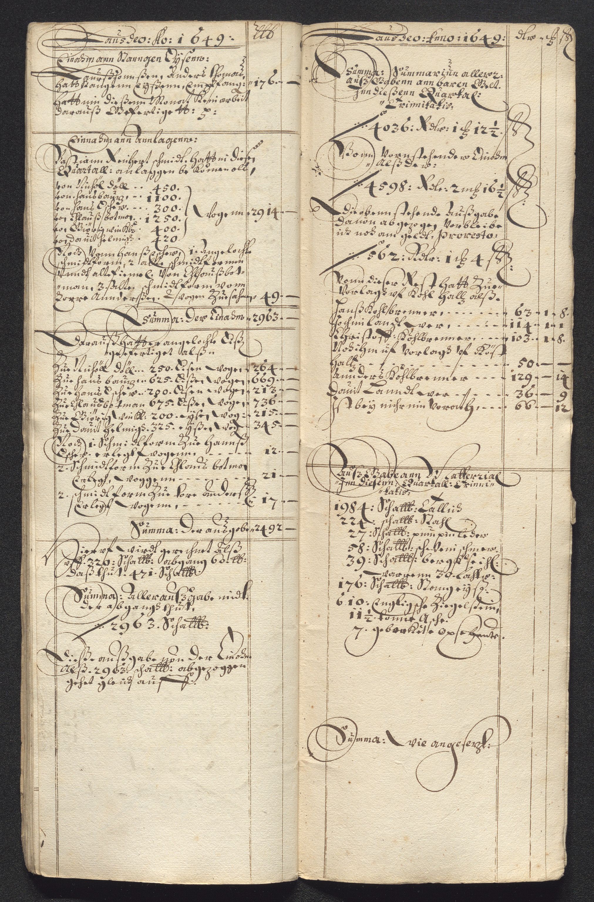 Kongsberg Sølvverk 1623-1816, AV/SAKO-EA-3135/001/D/Dc/Dcd/L0023: Utgiftsregnskap for gruver m.m., 1649, p. 251