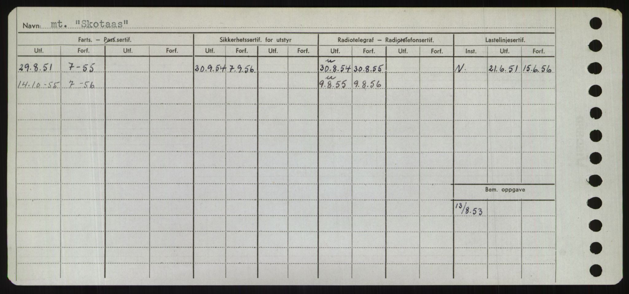 Sjøfartsdirektoratet med forløpere, Skipsmålingen, AV/RA-S-1627/H/Hd/L0034: Fartøy, Sk-Slå, p. 268