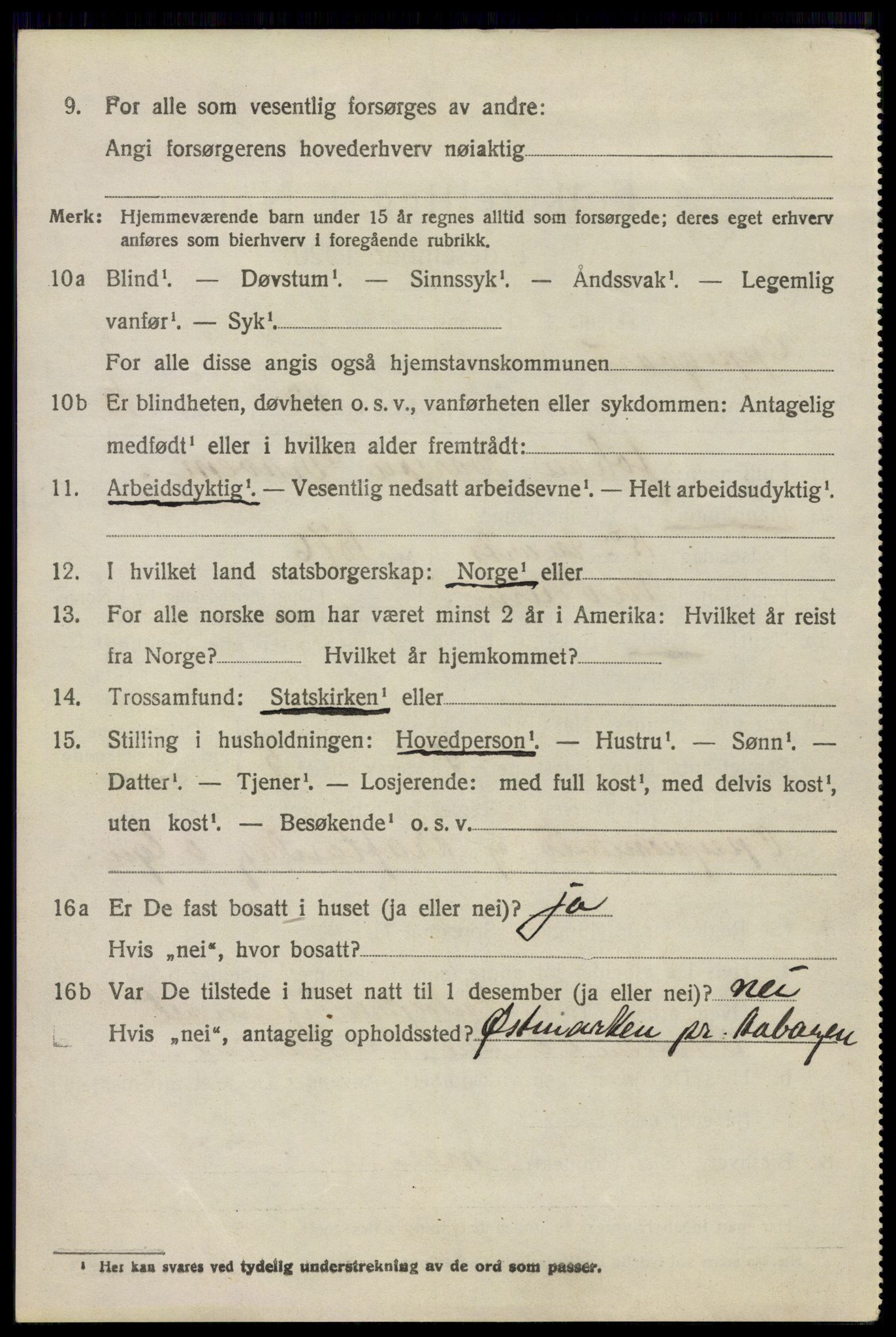 SAO, 1920 census for Oppegård, 1920, p. 4068