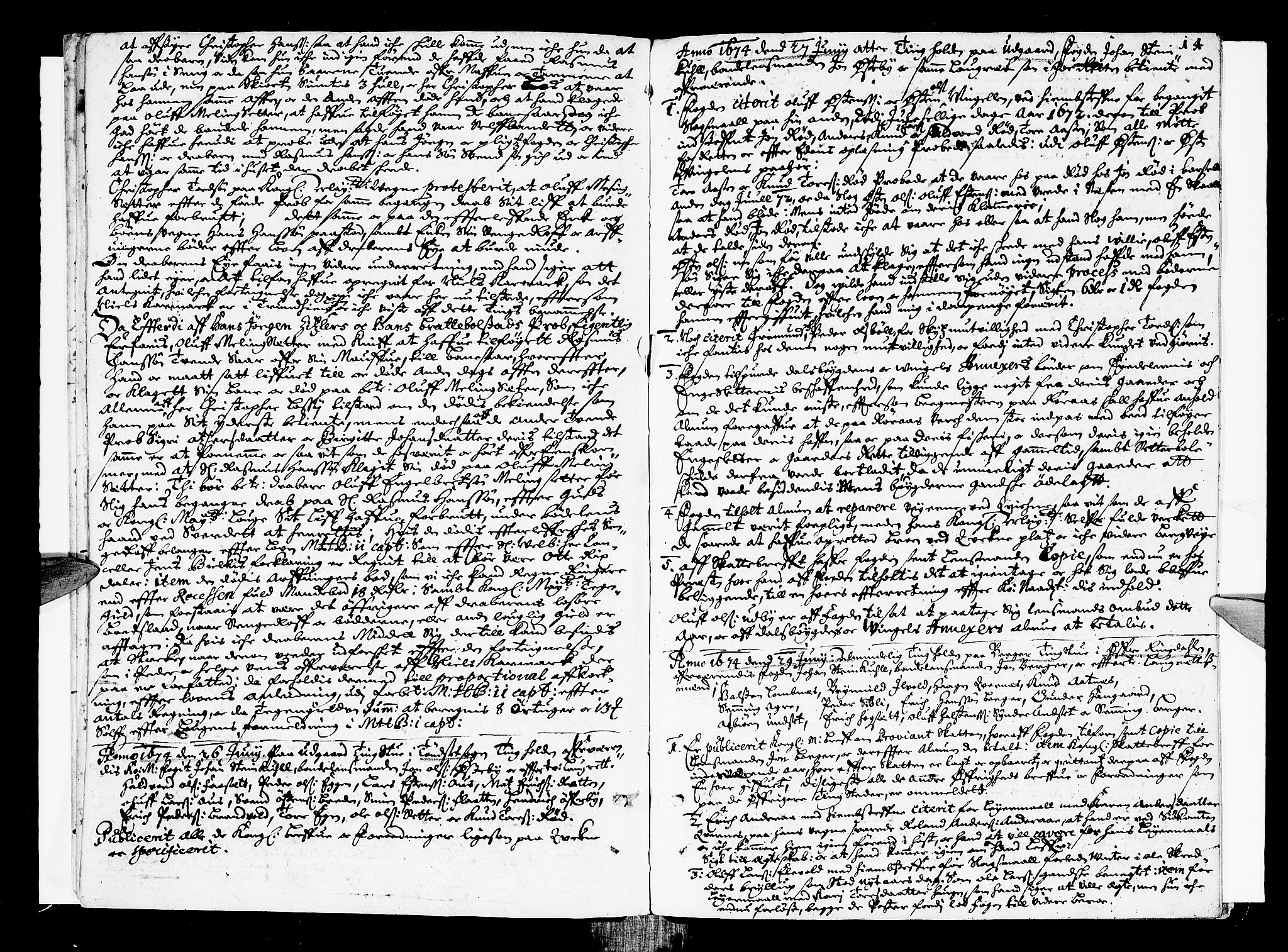 Solør og Østerdalen sorenskriveri, AV/SAH-TING-024/G/Gb/L0013: Tingbok, 1674, p. 13b-14a