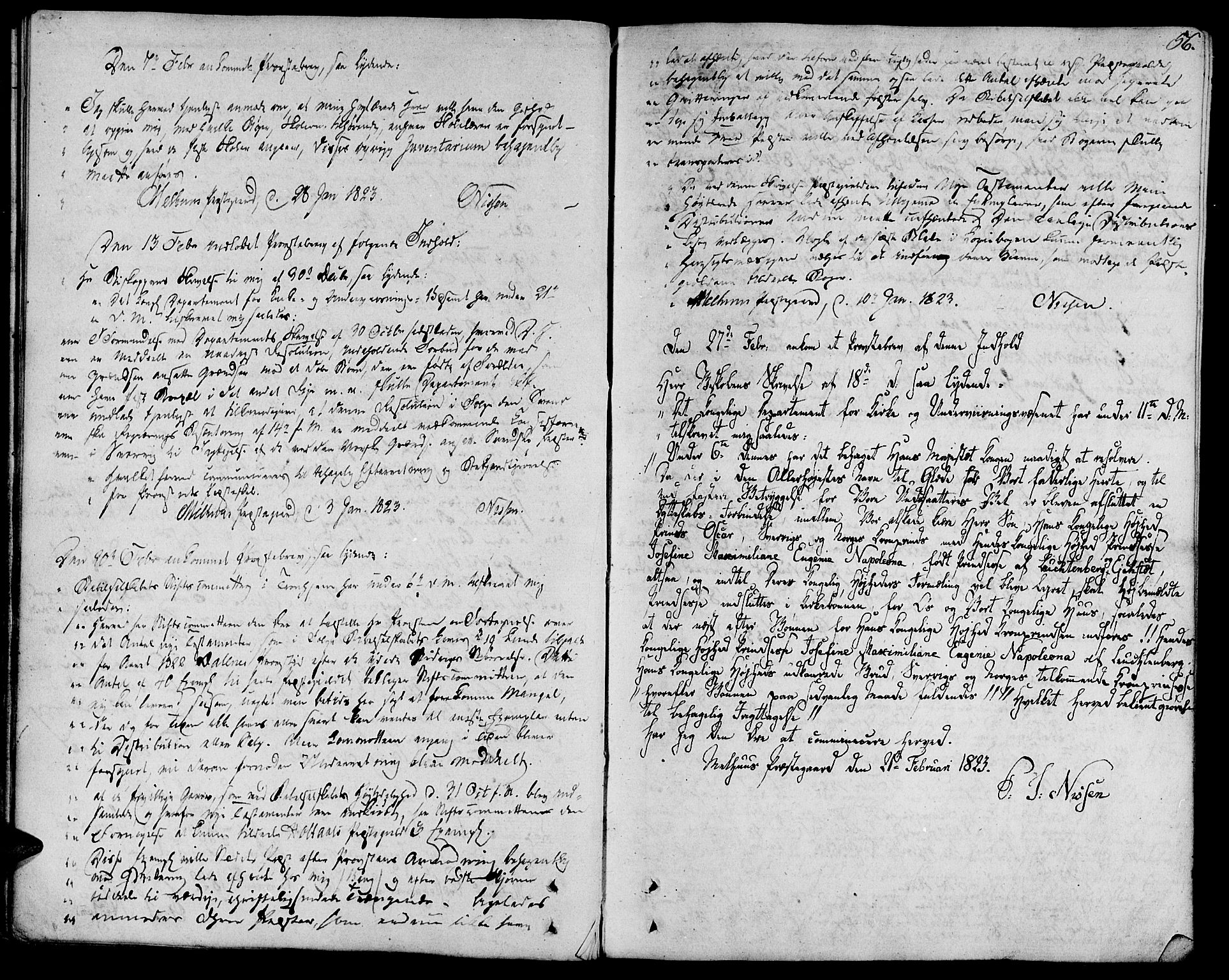 Ministerialprotokoller, klokkerbøker og fødselsregistre - Sør-Trøndelag, SAT/A-1456/685/L0953: Parish register (official) no. 685A02, 1805-1816, p. 56